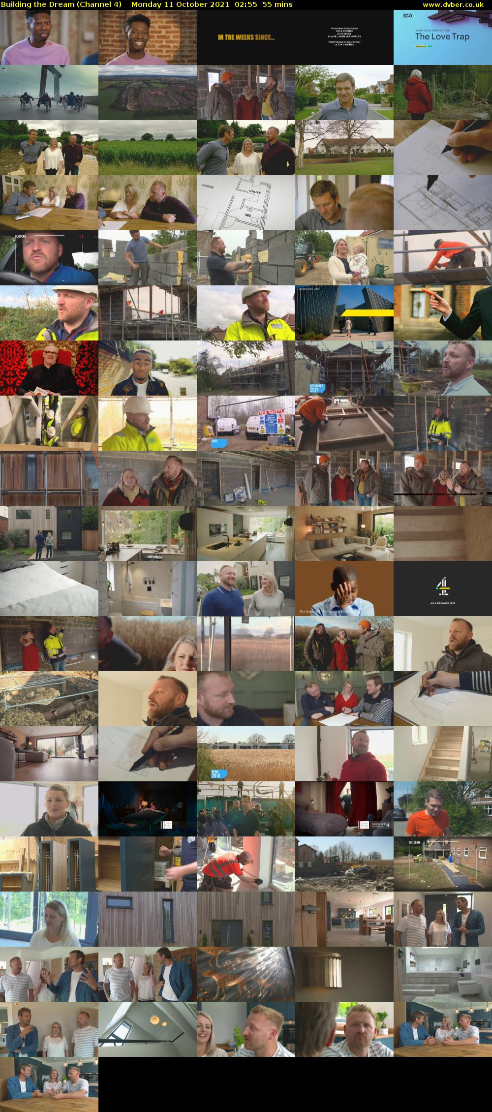 Building the Dream (Channel 4) Monday 11 October 2021 02:55 - 03:50
