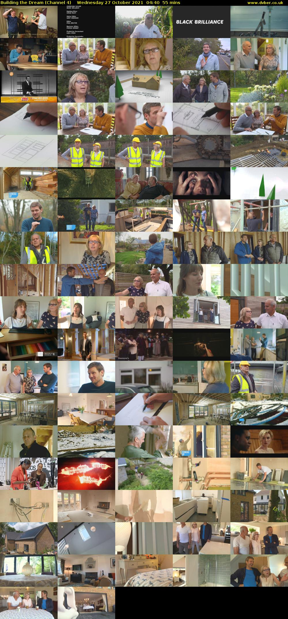 Building the Dream (Channel 4) Wednesday 27 October 2021 04:40 - 05:35
