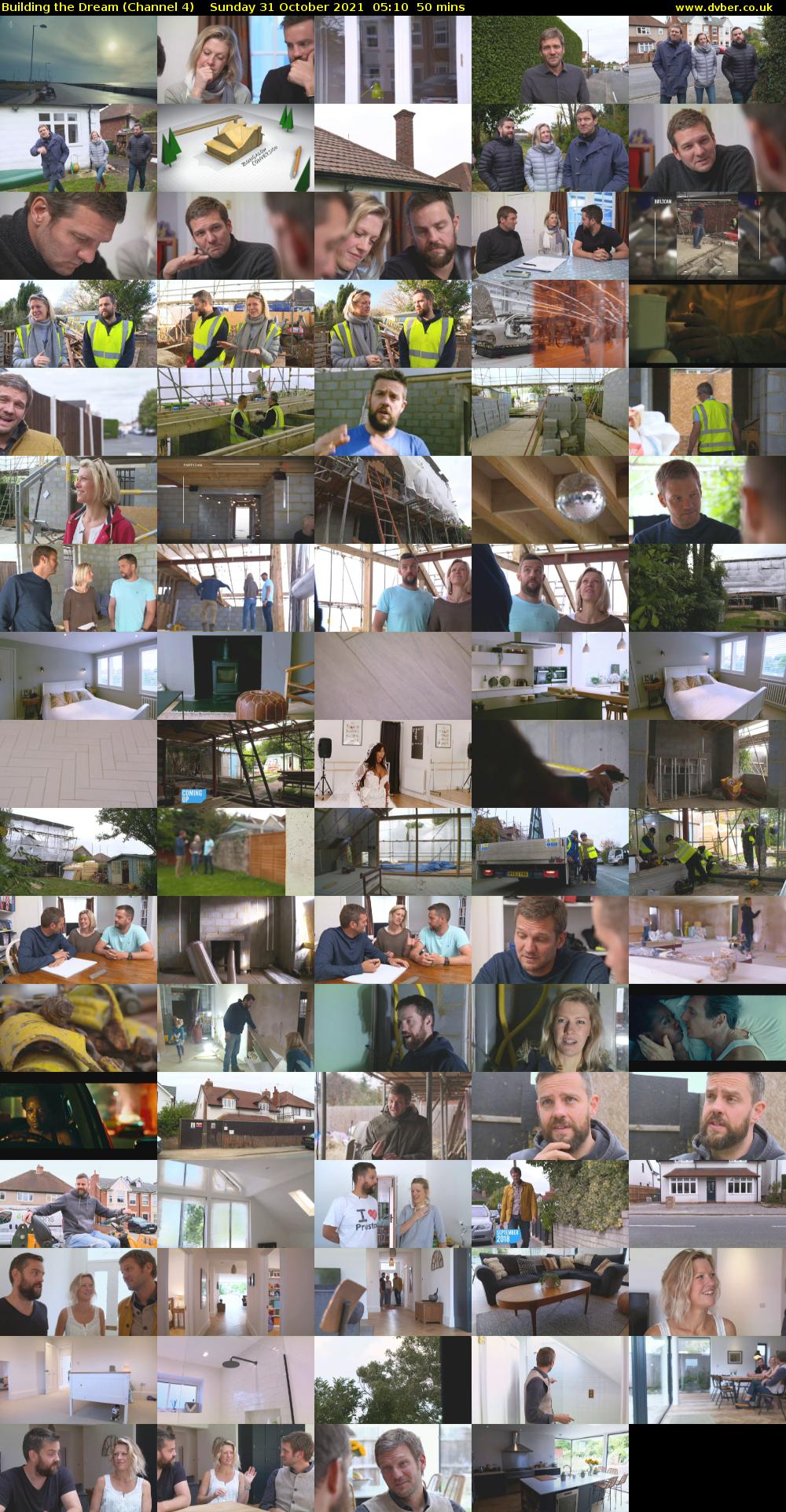 Building the Dream (Channel 4) Sunday 31 October 2021 05:10 - 06:00