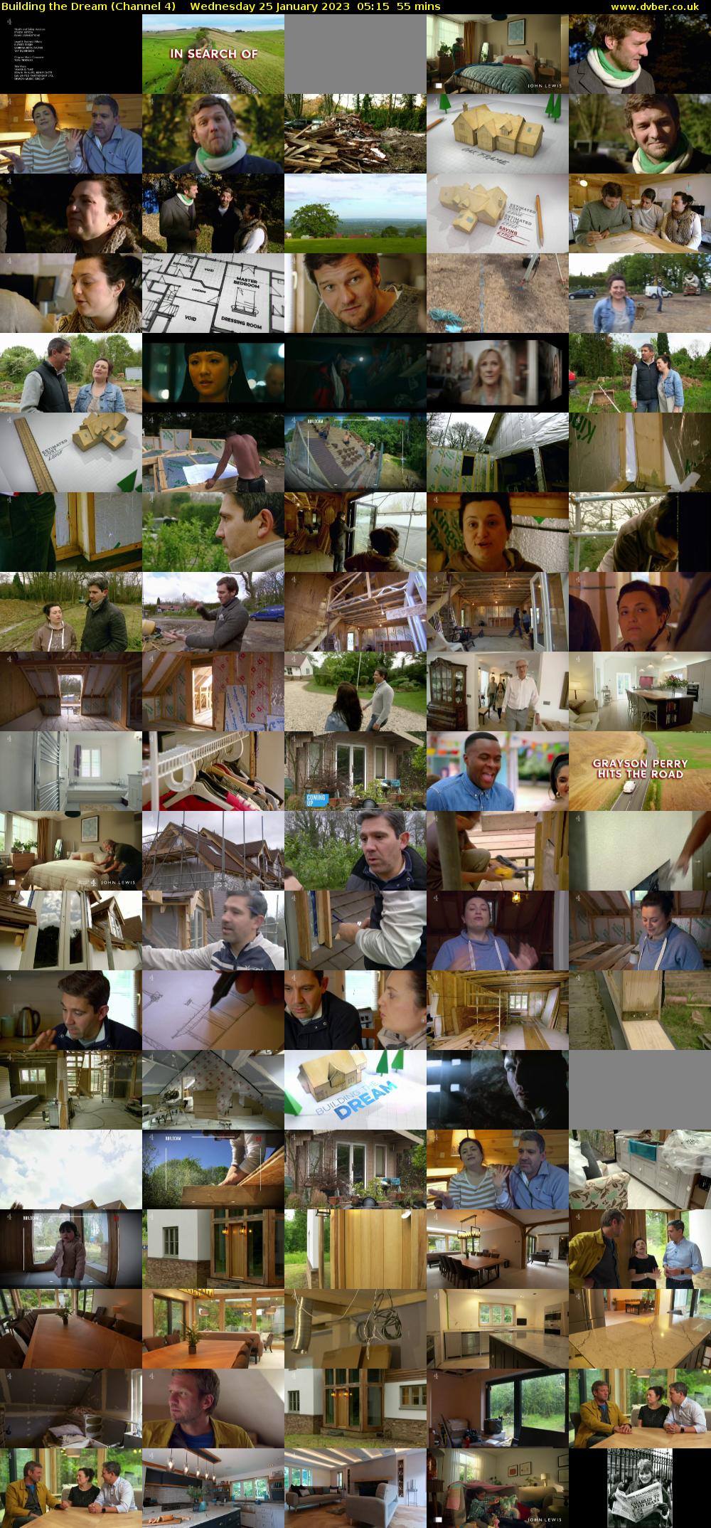 Building the Dream (Channel 4) Wednesday 25 January 2023 05:15 - 06:10