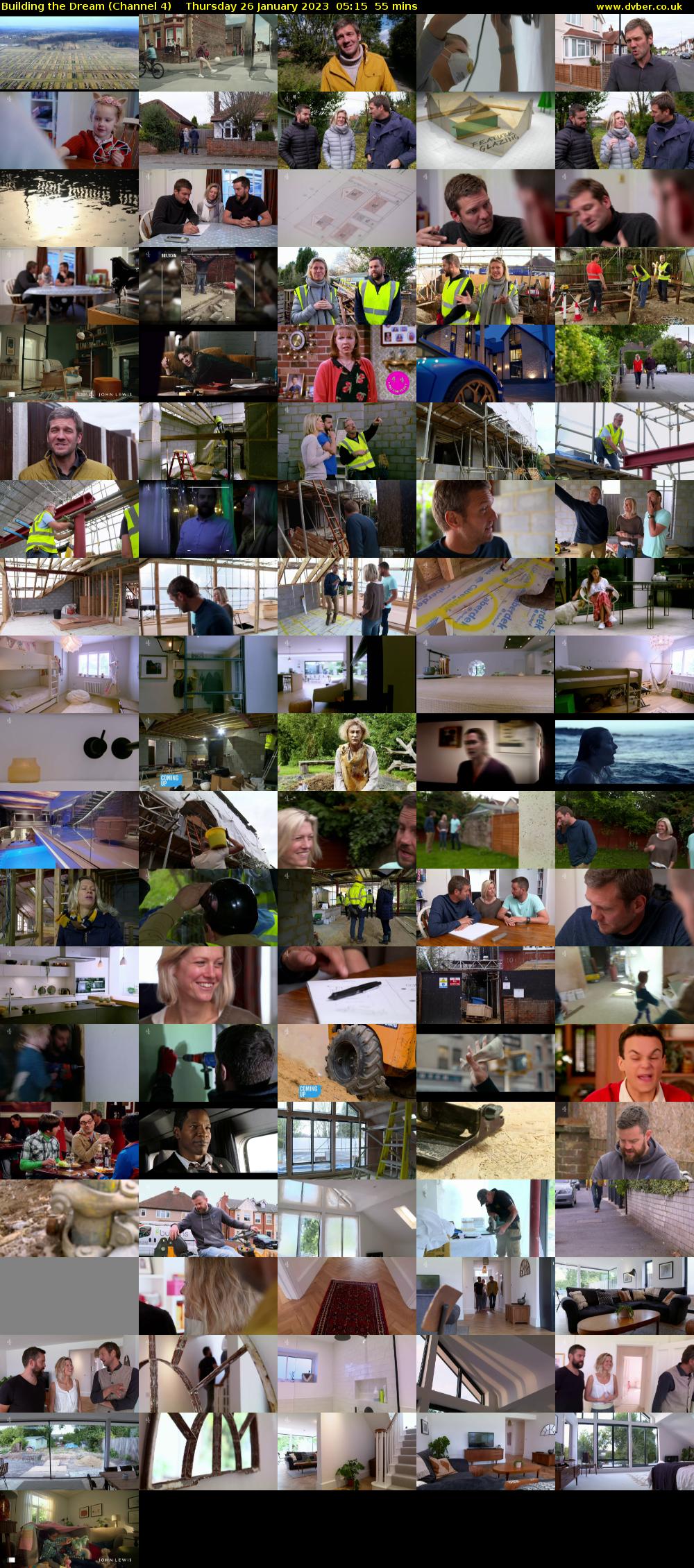 Building the Dream (Channel 4) Thursday 26 January 2023 05:15 - 06:10