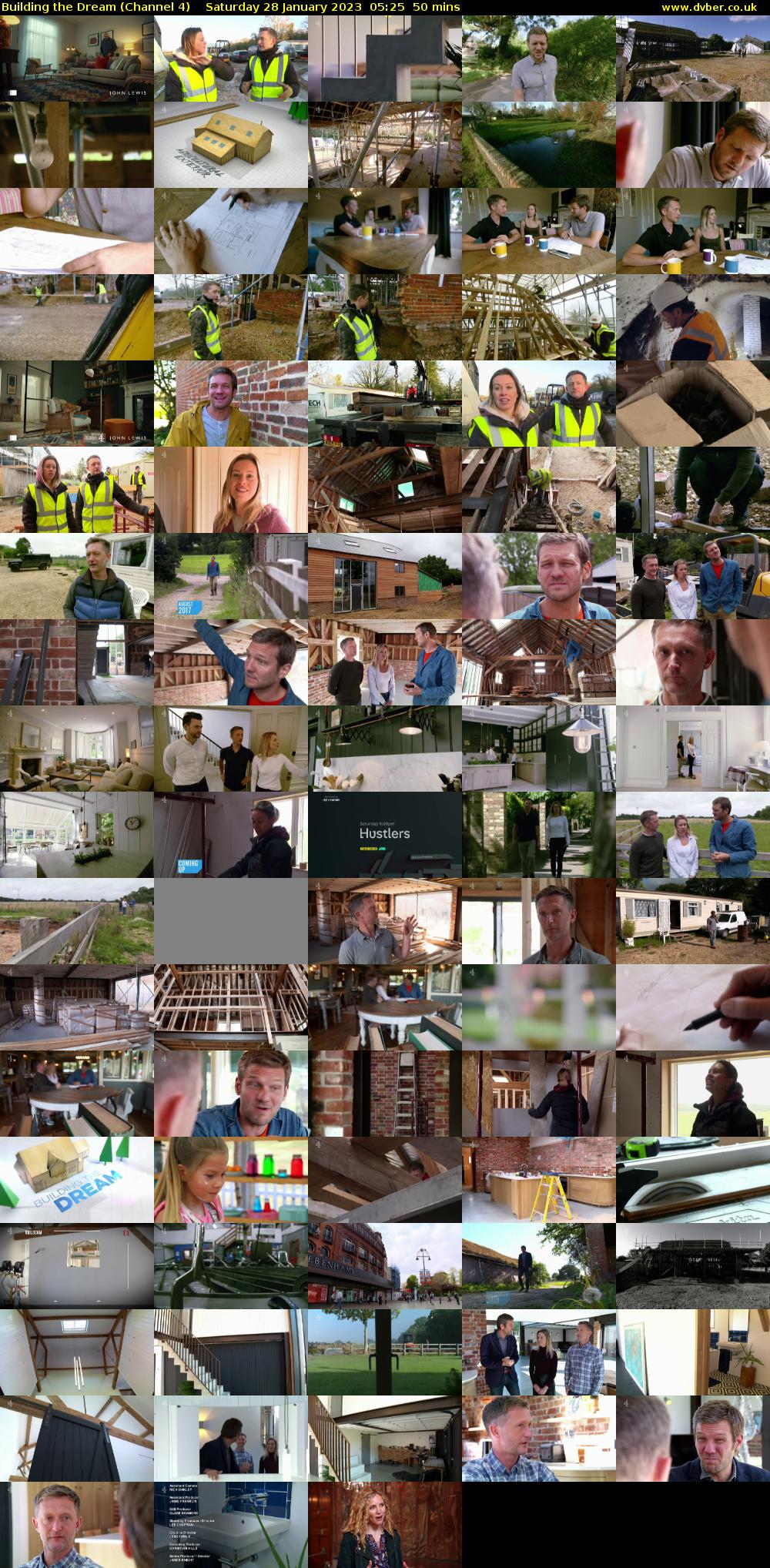 Building the Dream (Channel 4) Saturday 28 January 2023 05:25 - 06:15
