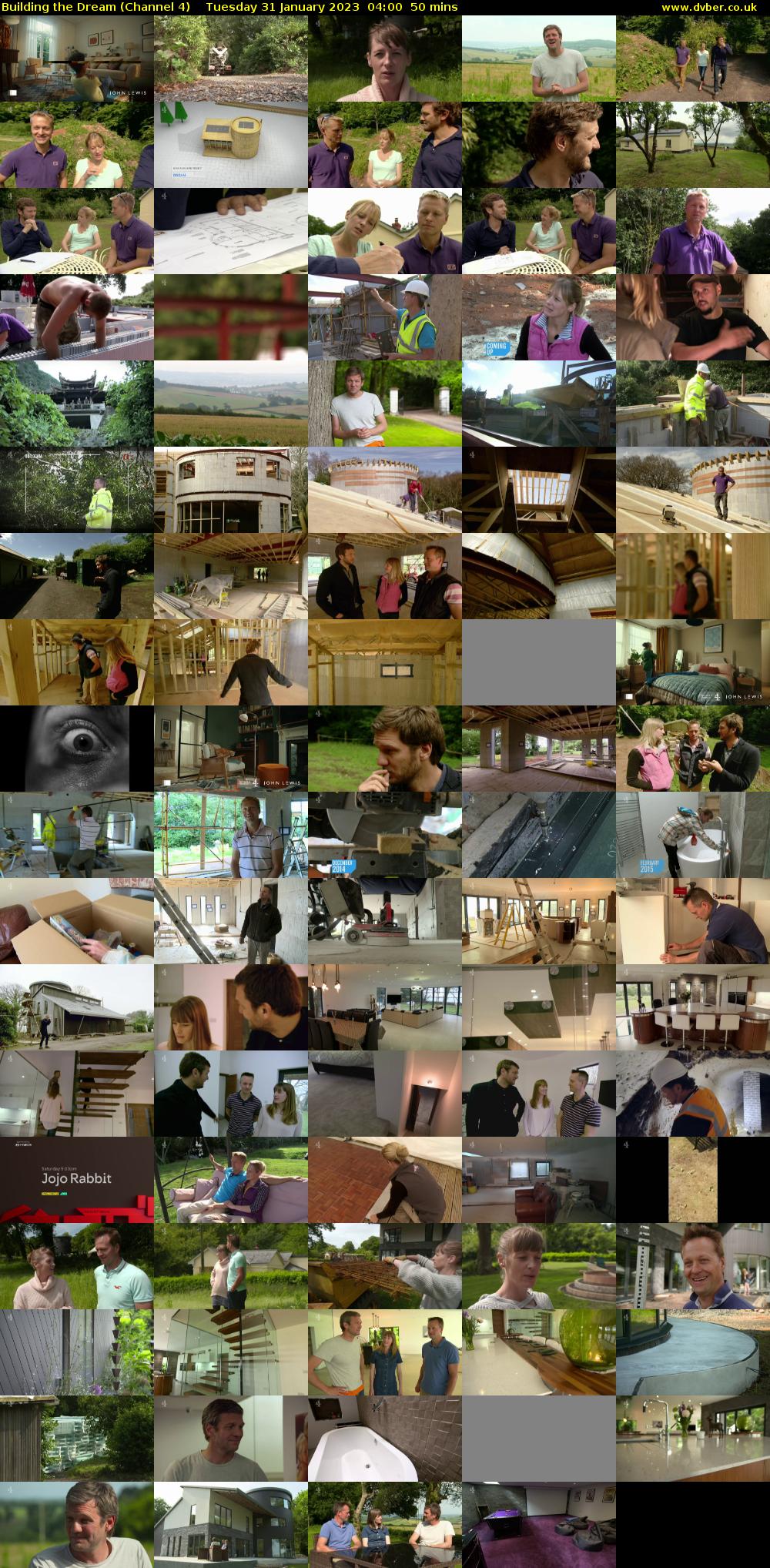 Building the Dream (Channel 4) Tuesday 31 January 2023 04:00 - 04:50