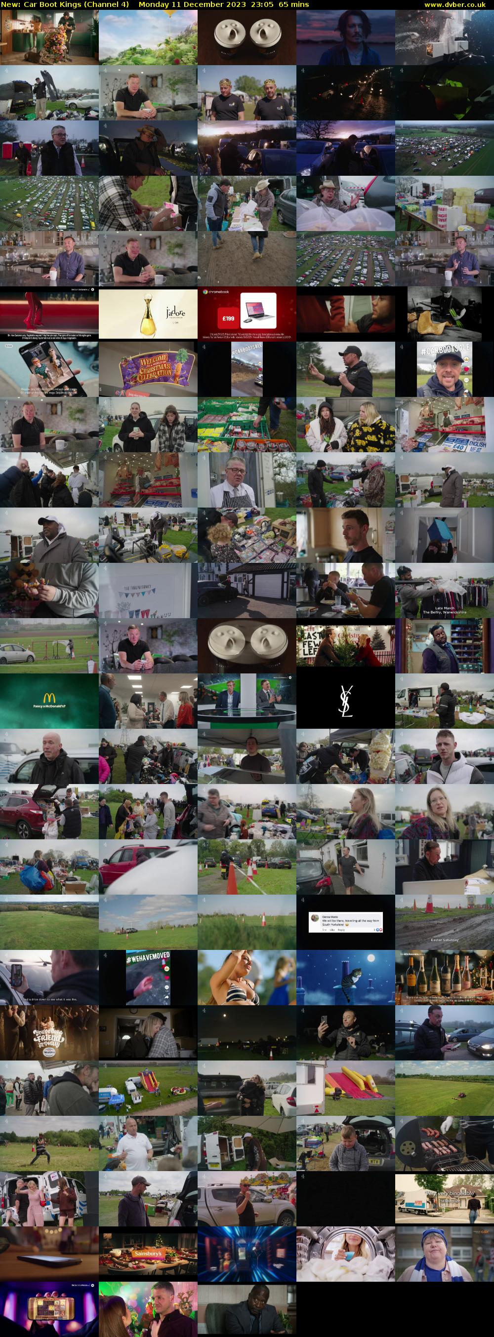 Car Boot Kings (Channel 4) Monday 11 December 2023 23:05 - 00:10