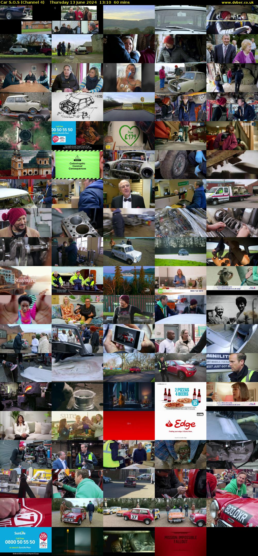 Car S.O.S (Channel 4) Thursday 13 June 2024 13:10 - 14:10