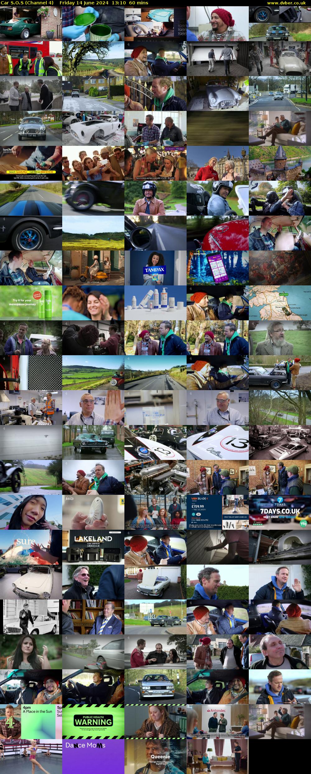 Car S.O.S (Channel 4) Friday 14 June 2024 13:10 - 14:10