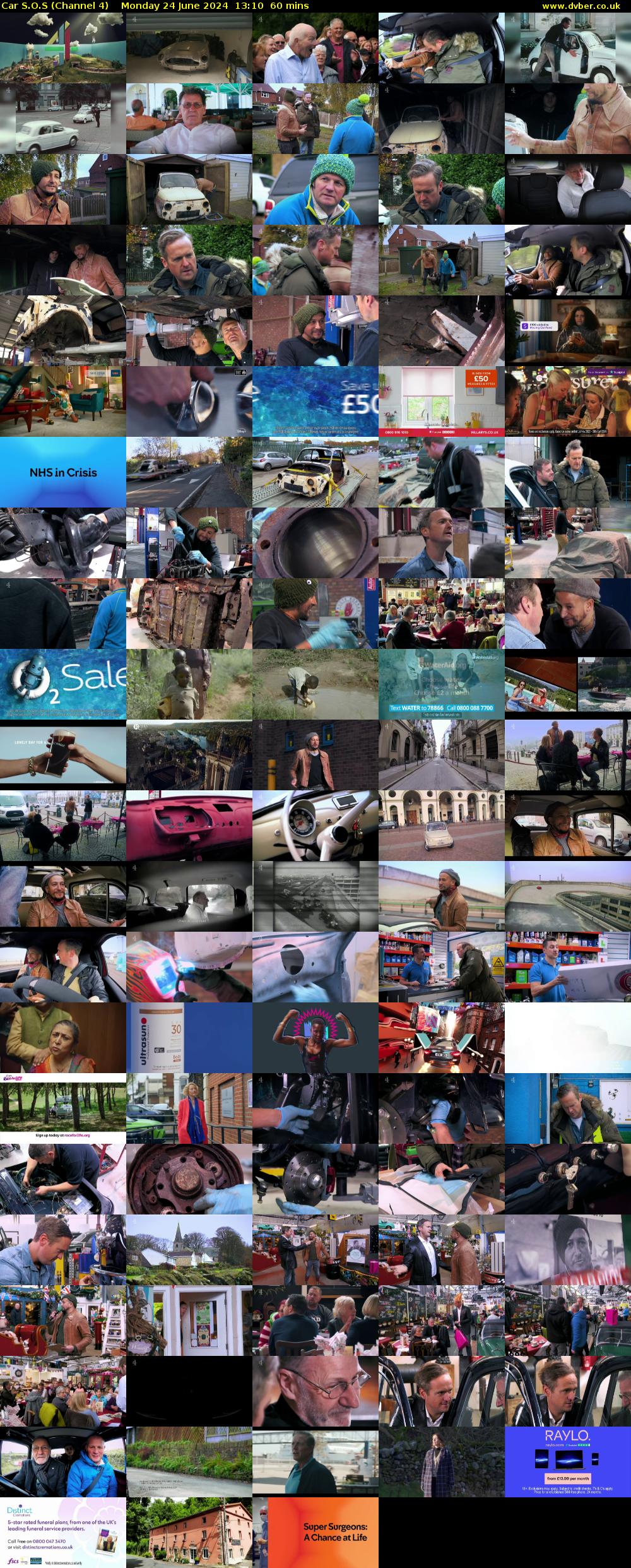 Car S.O.S (Channel 4) Monday 24 June 2024 13:10 - 14:10