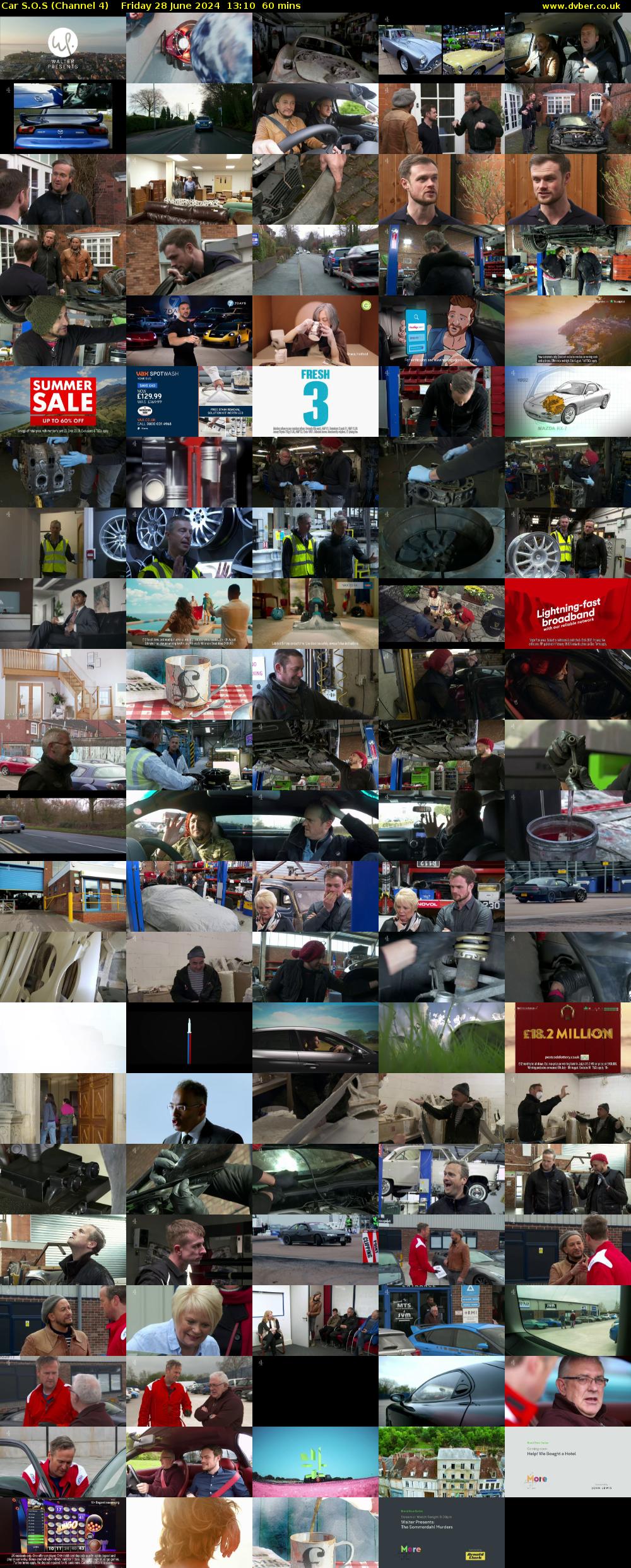 Car S.O.S (Channel 4) Friday 28 June 2024 13:10 - 14:10