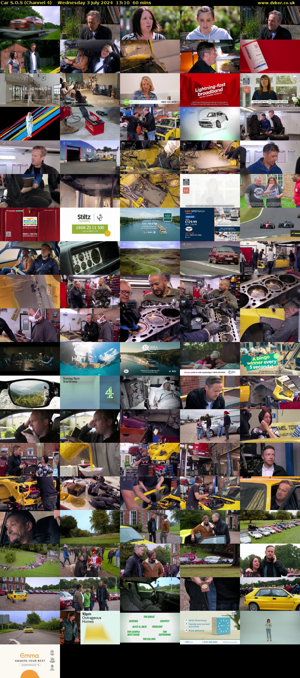 Car S.O.S (Channel 4) Wednesday 3 July 2024 13:10 - 14:10