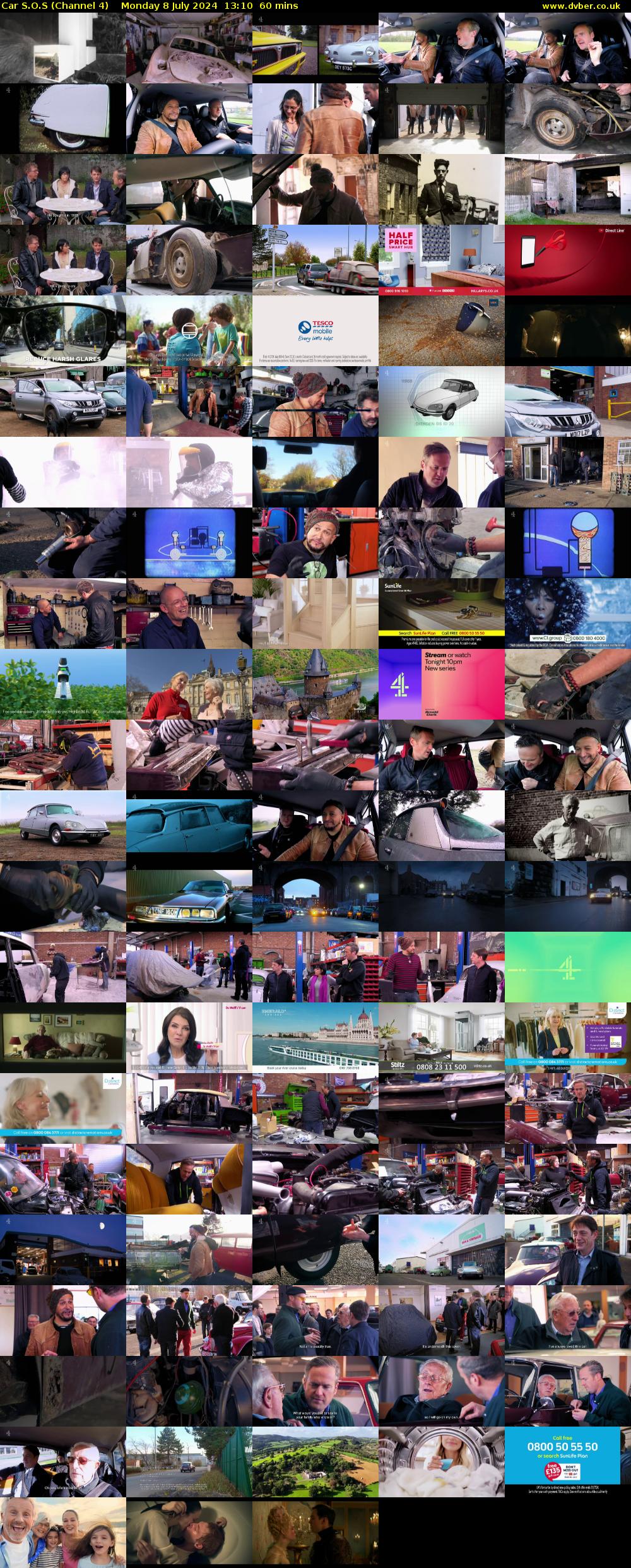 Car S.O.S (Channel 4) Monday 8 July 2024 13:10 - 14:10