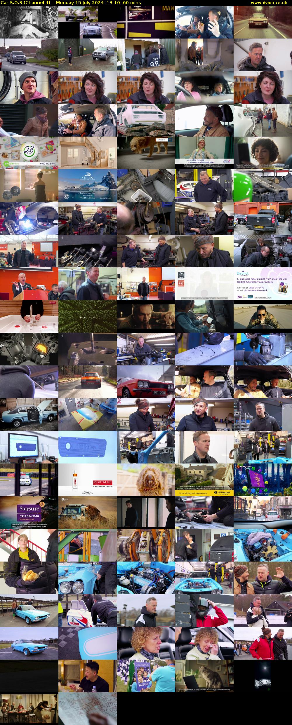 Car S.O.S (Channel 4) Monday 15 July 2024 13:10 - 14:10