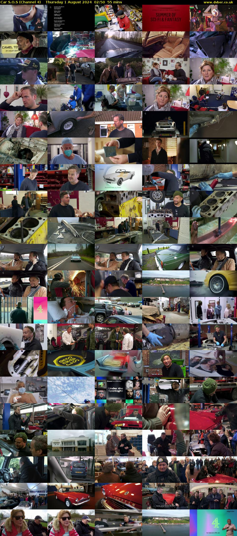 Car S.O.S (Channel 4) Thursday 1 August 2024 02:50 - 03:45