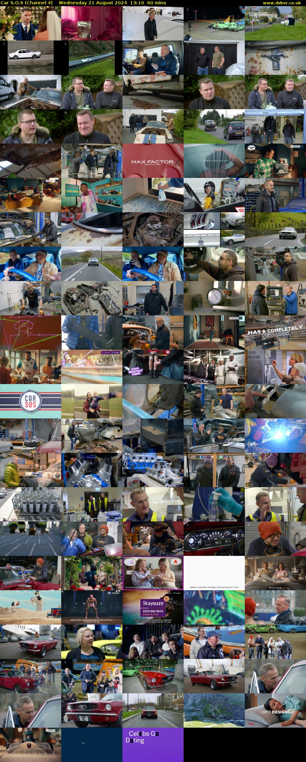 Car S.O.S (Channel 4) Wednesday 21 August 2024 13:10 - 14:10