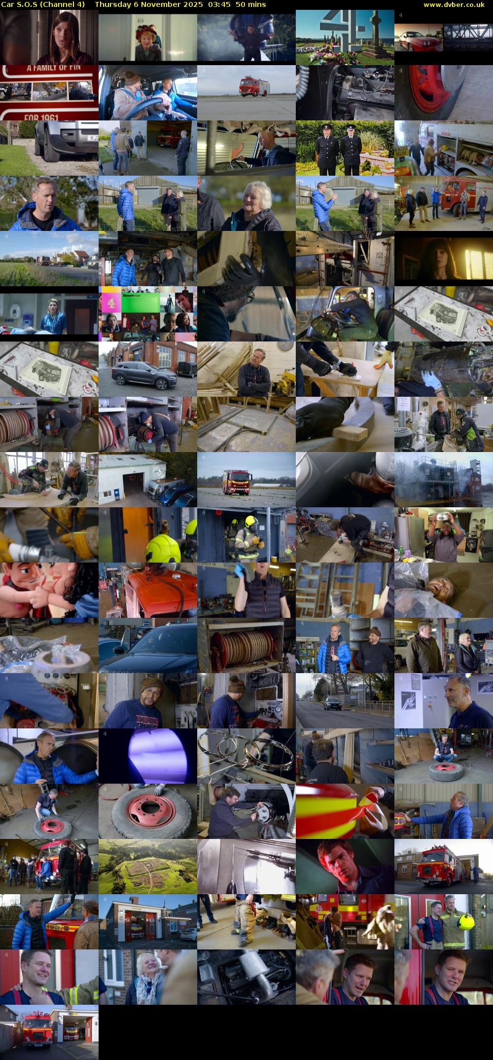 Car S.O.S (Channel 4) Thursday 6 November 2025 03:45 - 04:35