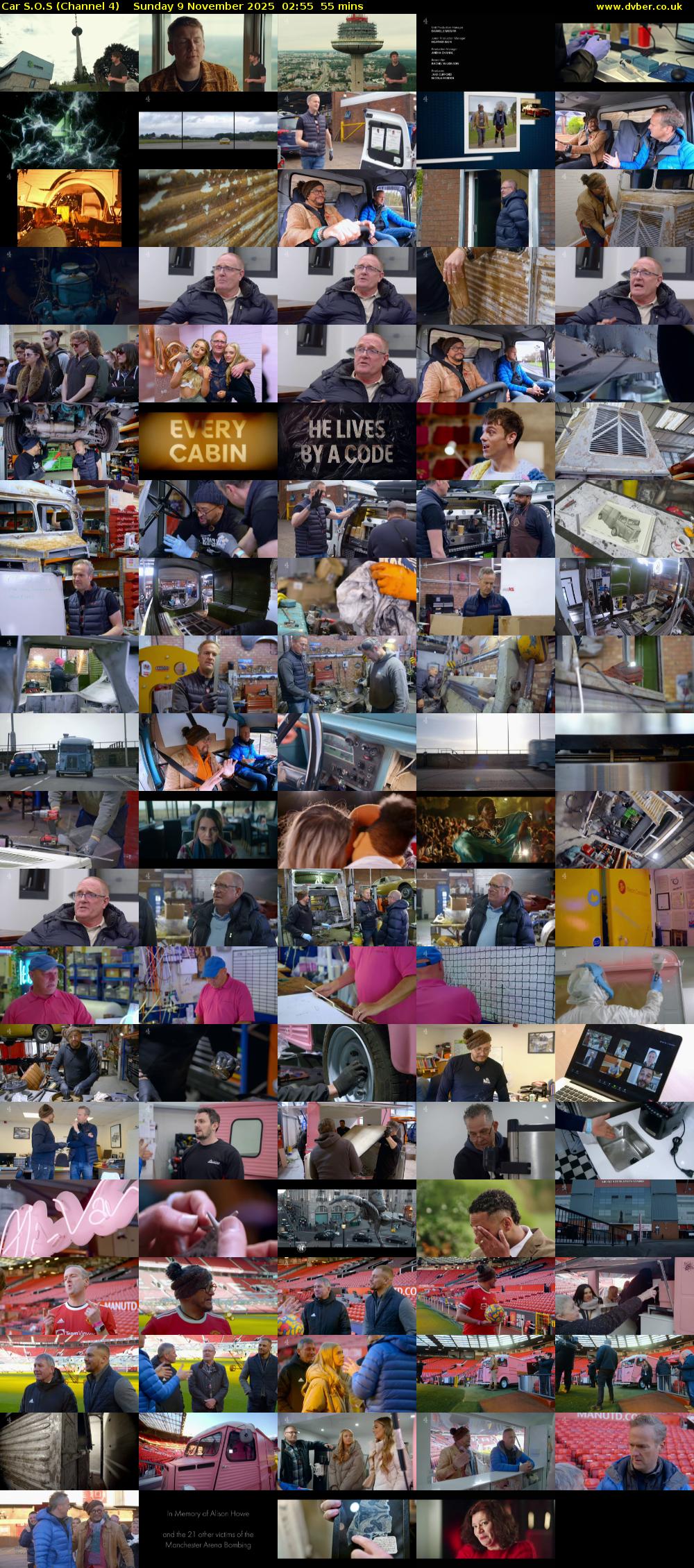 Car S.O.S (Channel 4) Sunday 9 November 2025 02:55 - 03:50