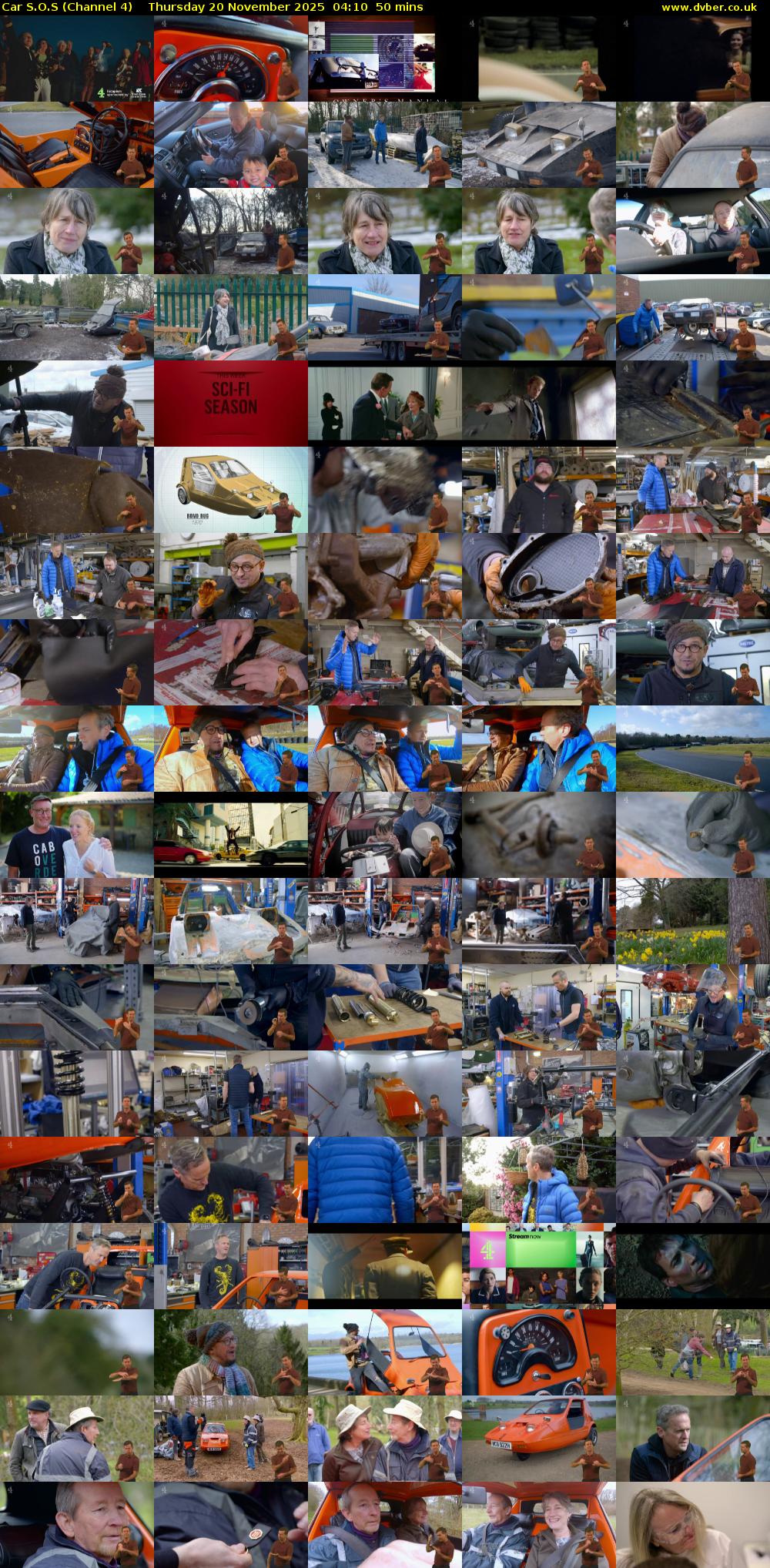 Car S.O.S (Channel 4) Thursday 20 November 2025 04:10 - 05:00