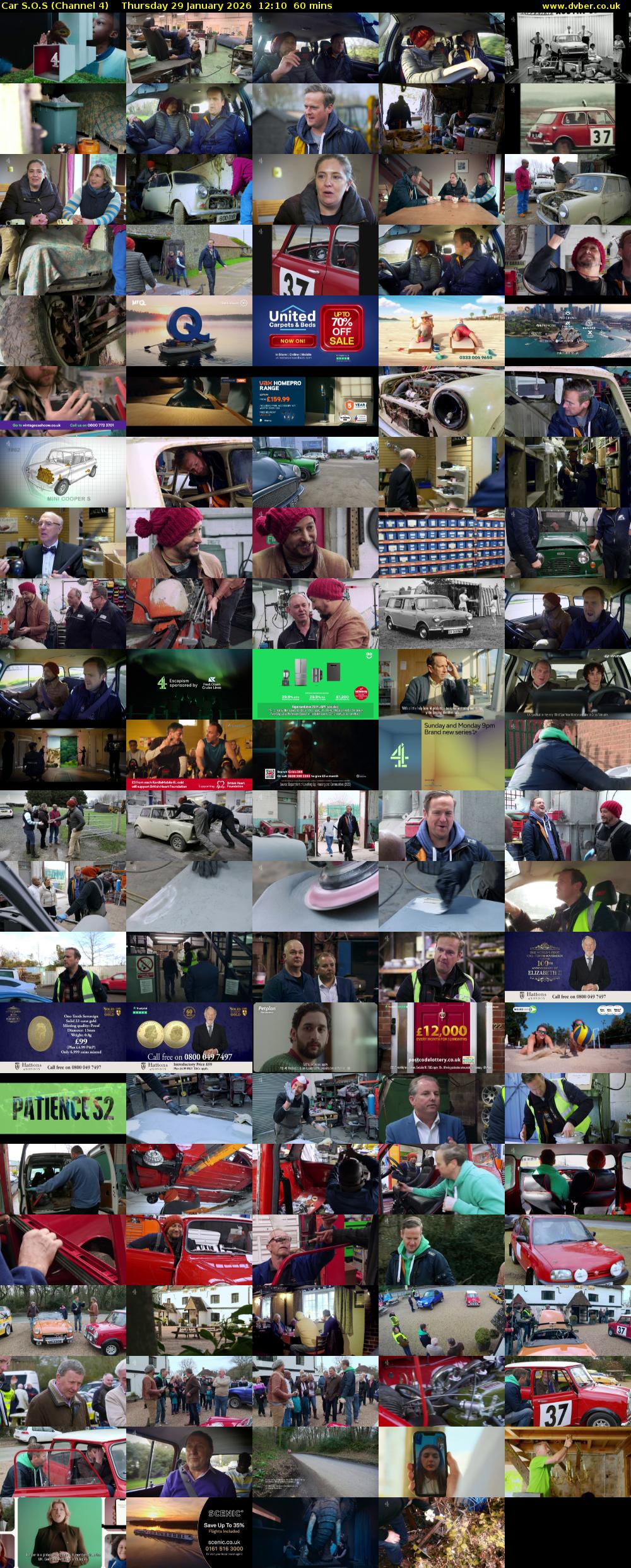 Car S.O.S (Channel 4) Thursday 29 January 2026 12:10 - 13:10