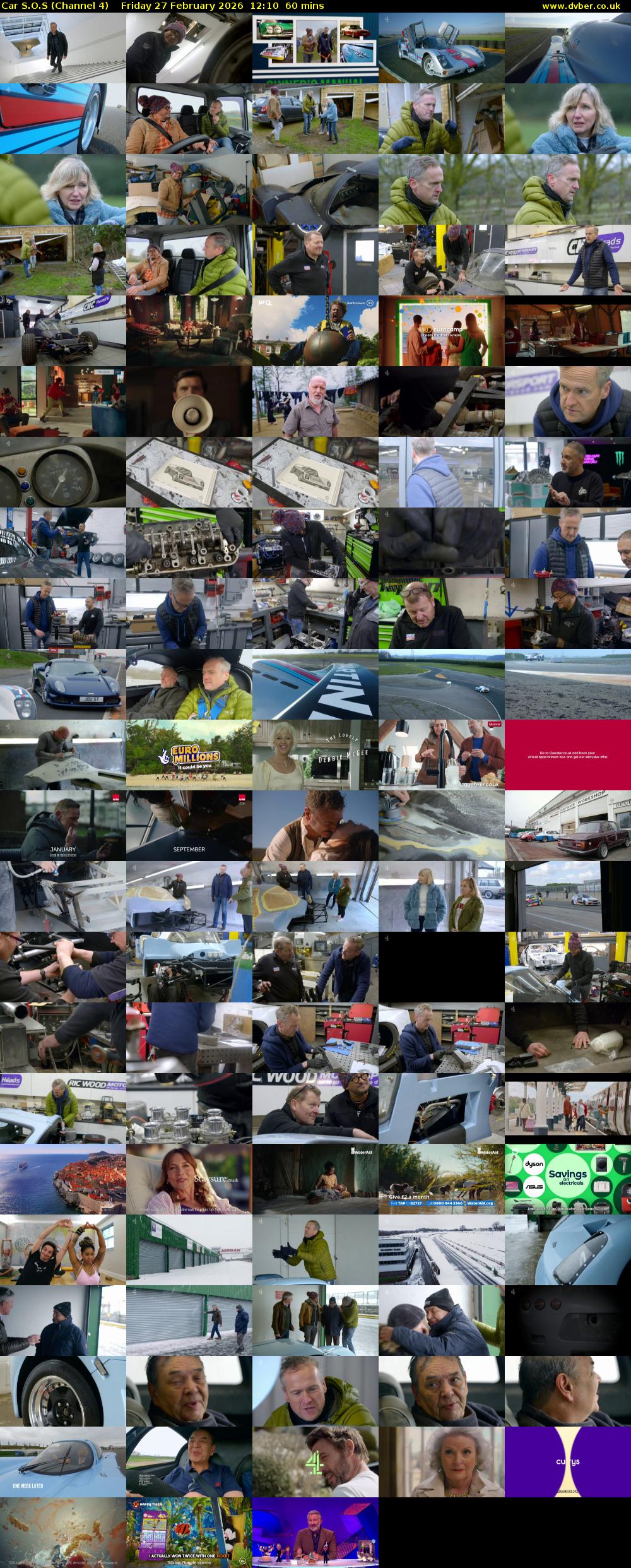 Car S.O.S (Channel 4) Friday 27 February 2026 12:10 - 13:10