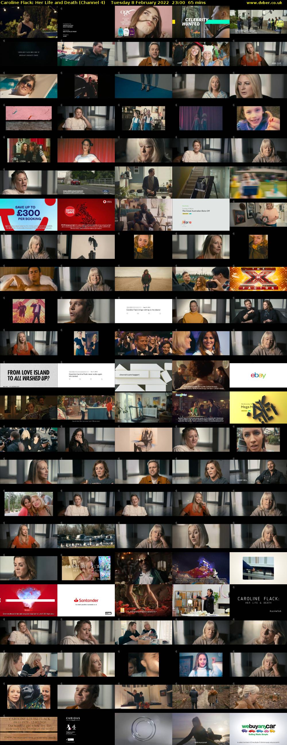 Caroline Flack: Her Life and Death (Channel 4) Tuesday 8 February 2022 23:00 - 00:05