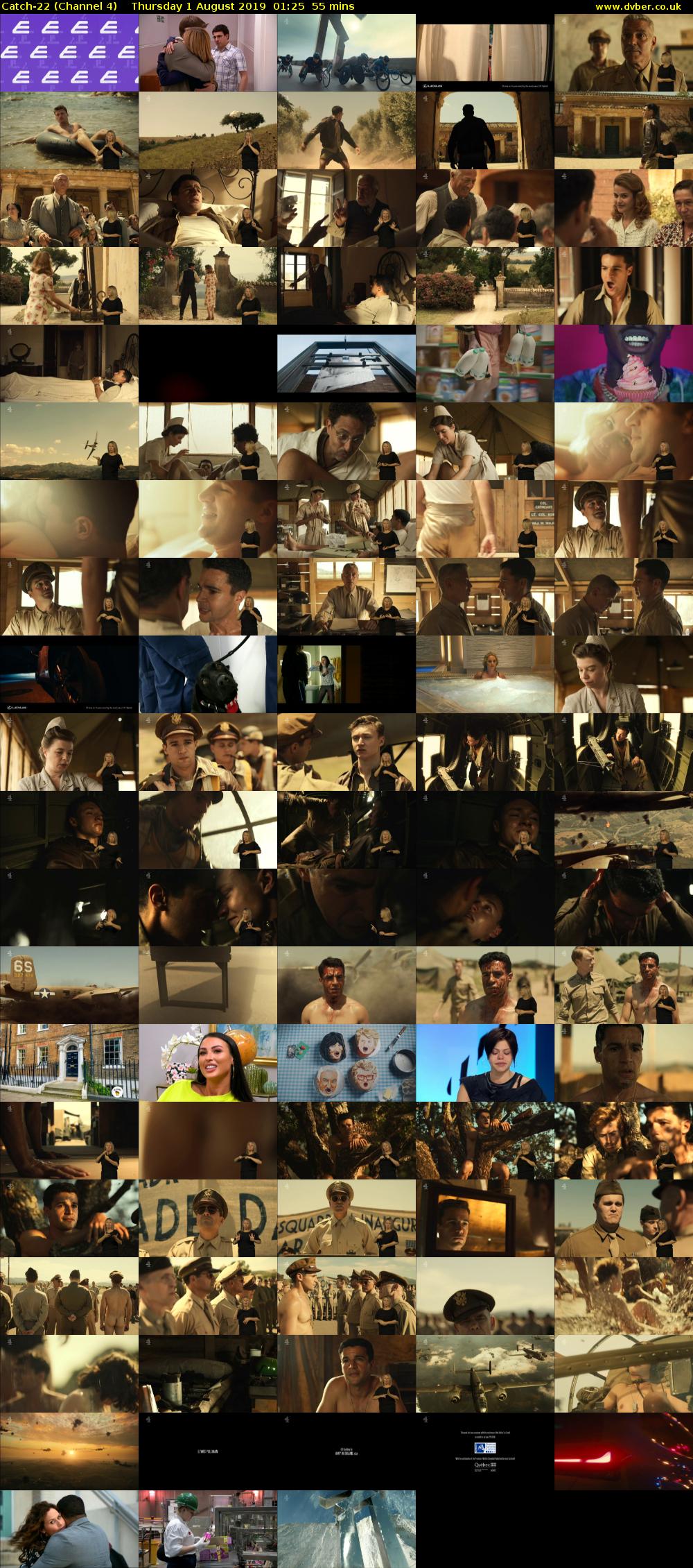 Catch-22 (Channel 4) Thursday 1 August 2019 01:25 - 02:20