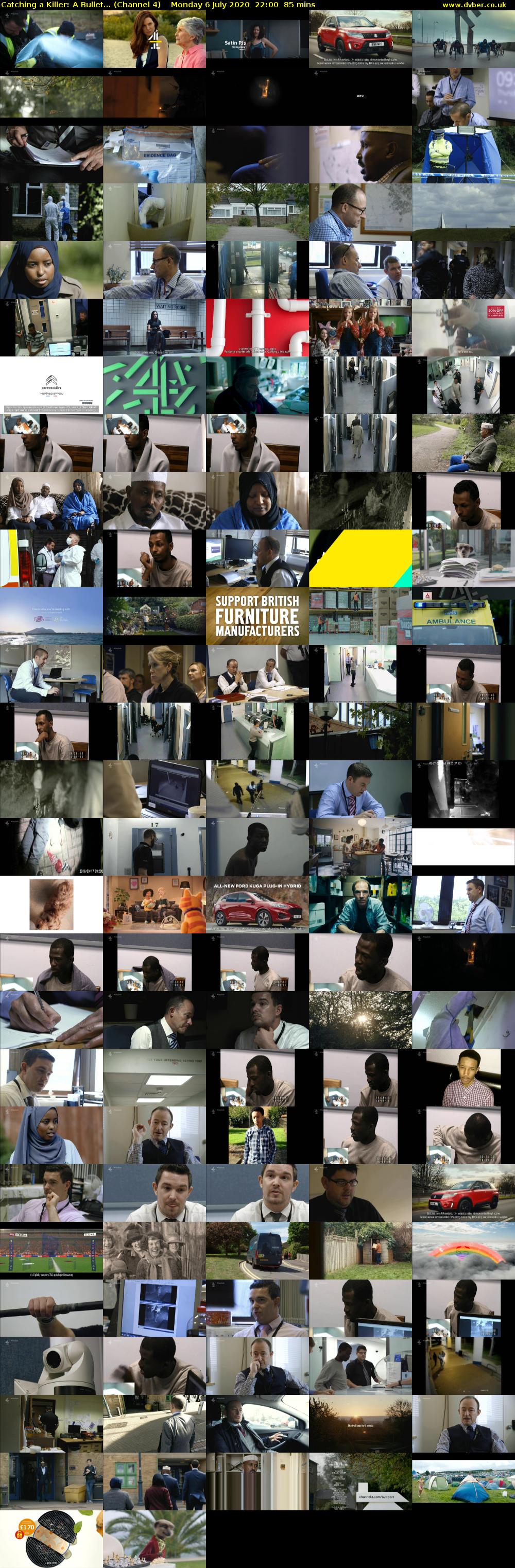 Catching a Killer: A Bullet... (Channel 4) Monday 6 July 2020 22:00 - 23:25