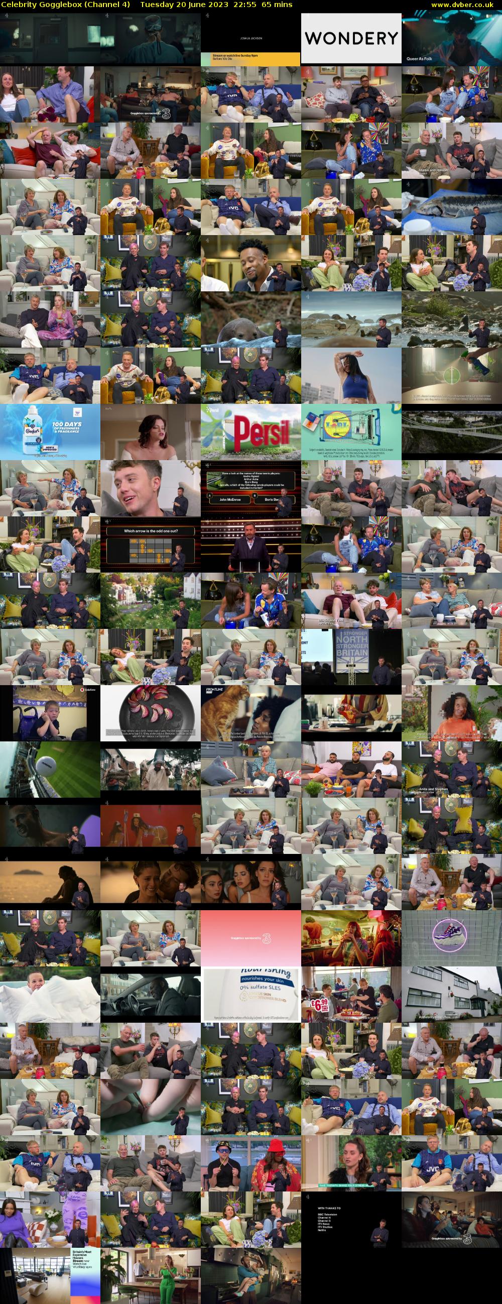 Celebrity Gogglebox (Channel 4) Tuesday 20 June 2023 22:55 - 00:00