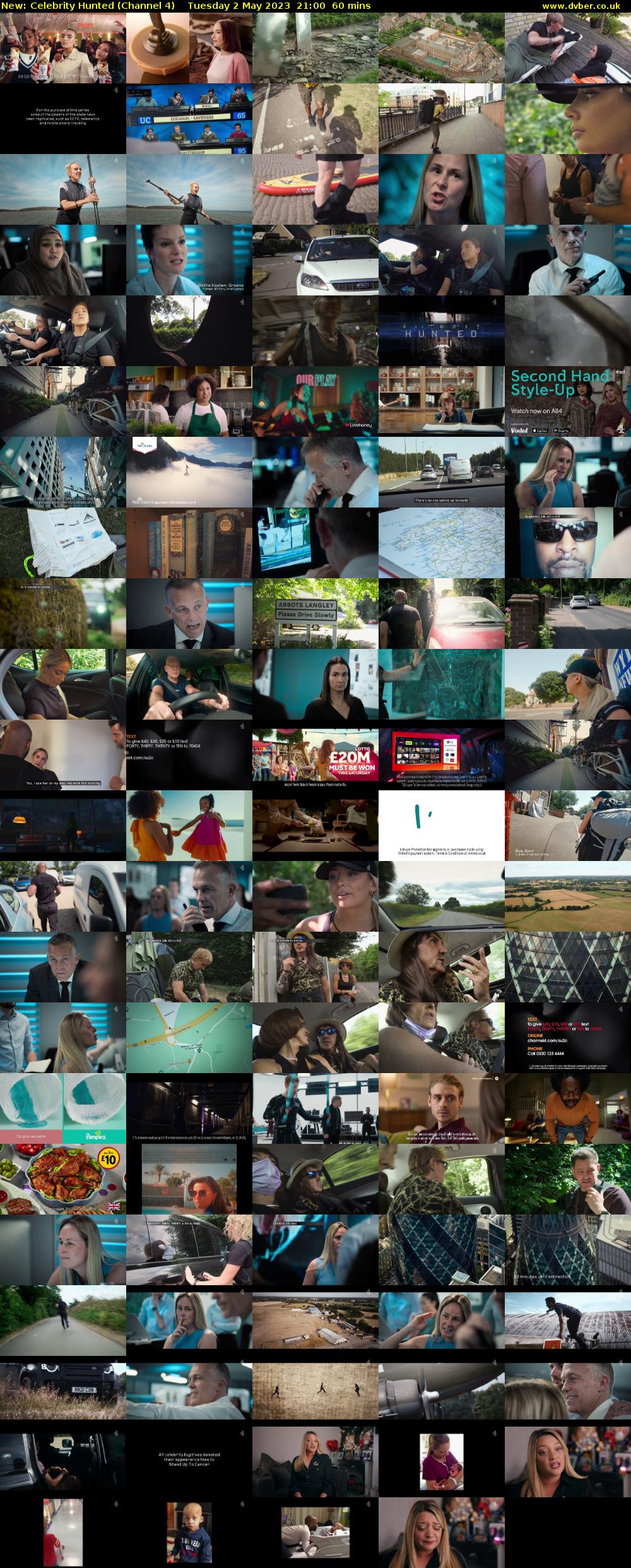 Celebrity Hunted (Channel 4) Tuesday 2 May 2023 21:00 - 22:00