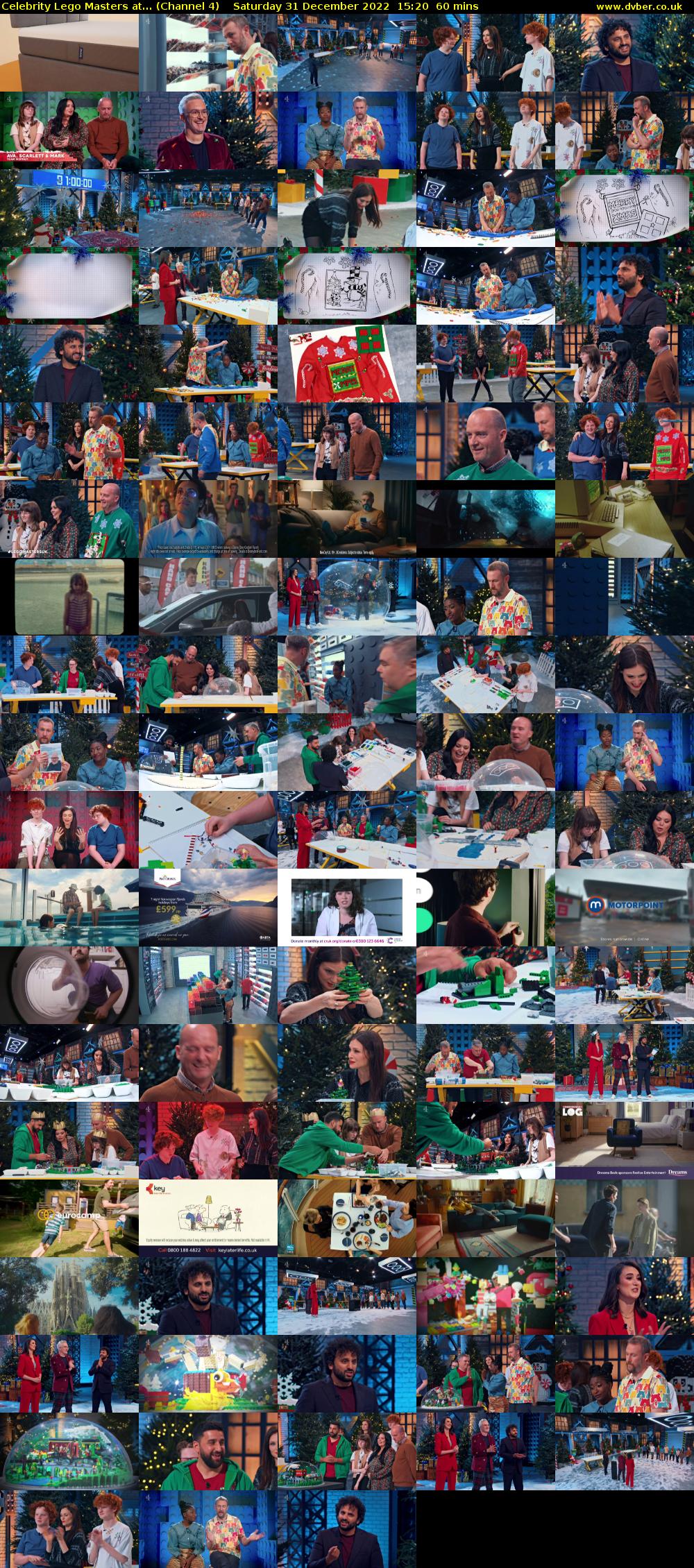 Celebrity Lego Masters at... (Channel 4) Saturday 31 December 2022 15:20 - 16:20