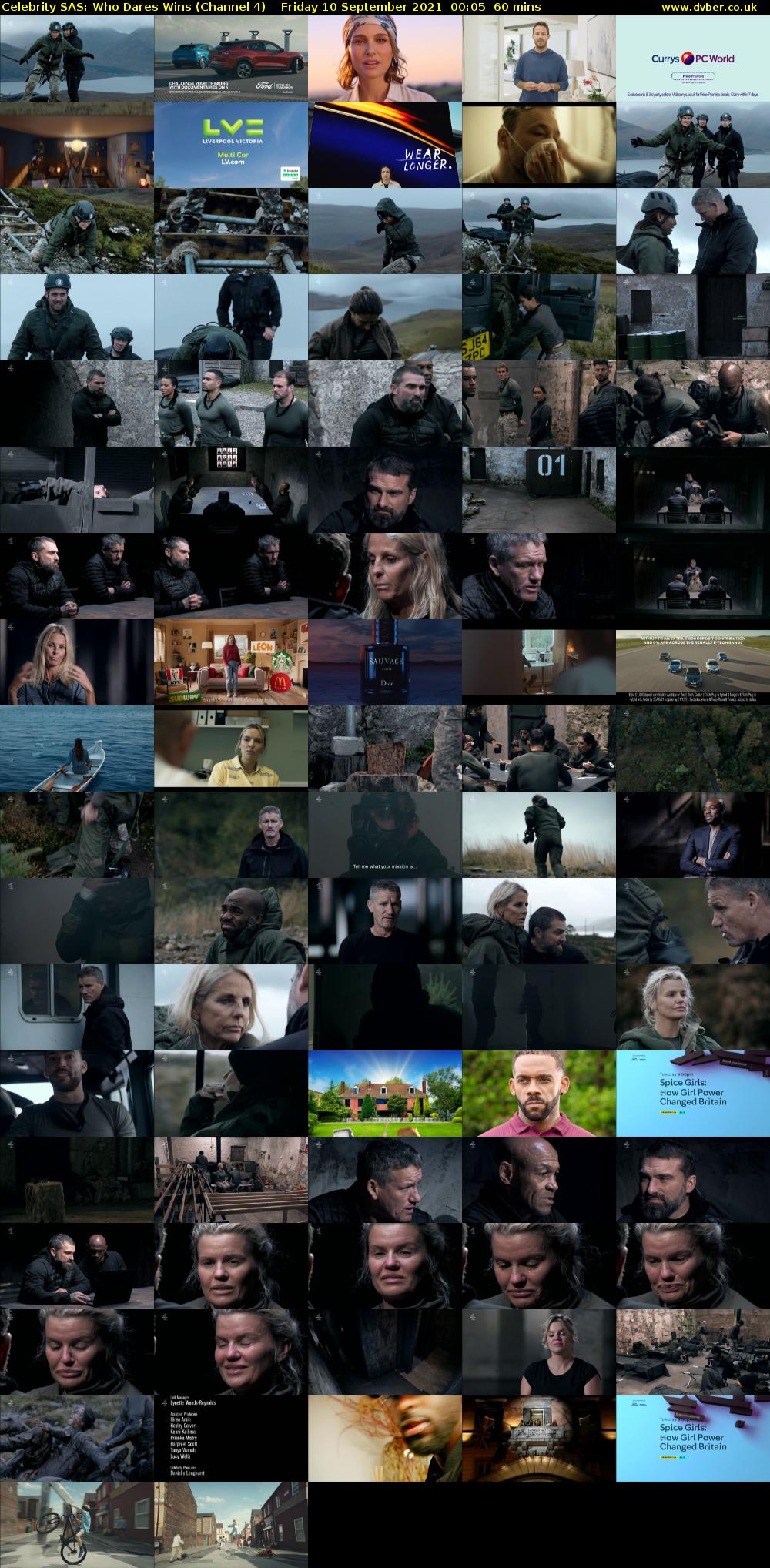 Celebrity SAS: Who Dares Wins (Channel 4) Friday 10 September 2021 00:05 - 01:05