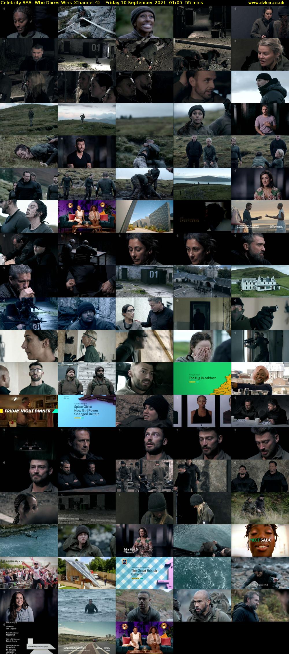 Celebrity SAS: Who Dares Wins (Channel 4) Friday 10 September 2021 01:05 - 02:00