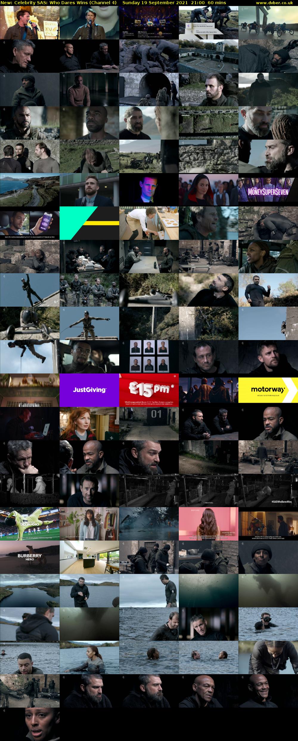 Celebrity SAS: Who Dares Wins (Channel 4) Sunday 19 September 2021 21:00 - 22:00