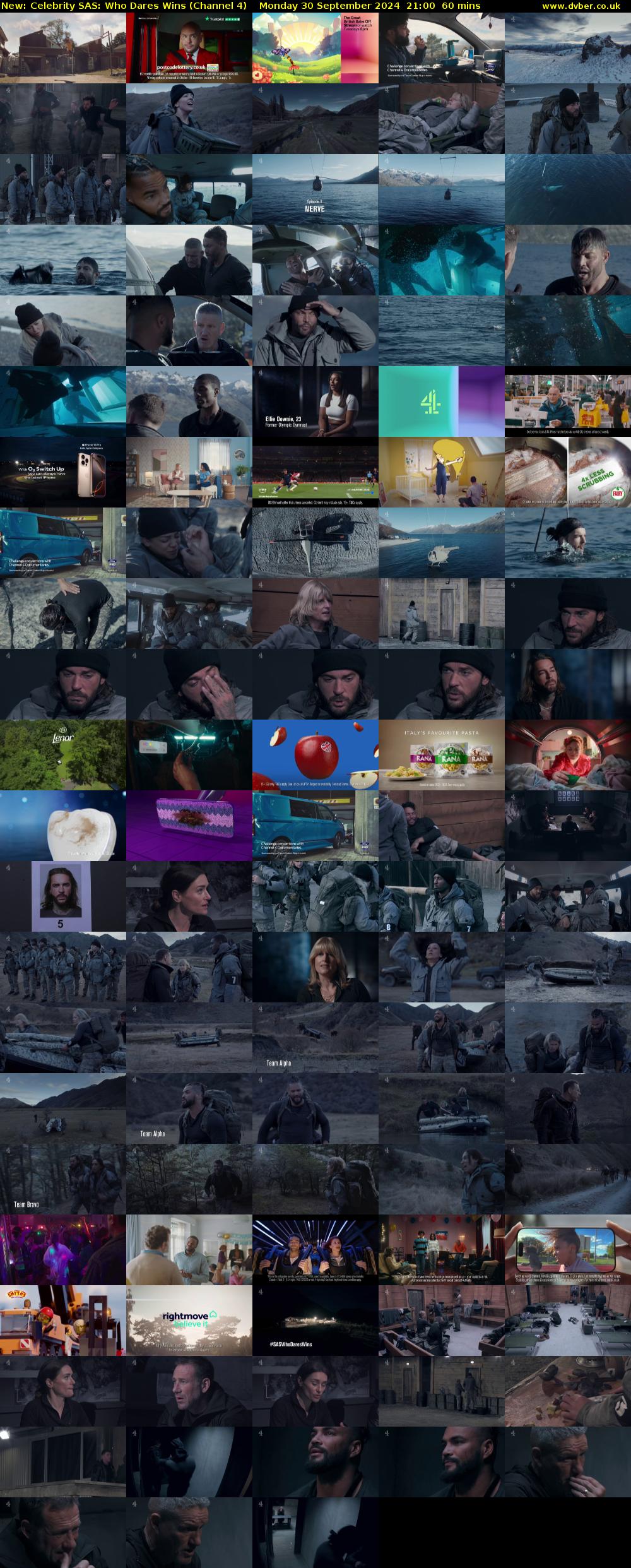 Celebrity SAS: Who Dares Wins (Channel 4) Monday 30 September 2024 21:00 - 22:00