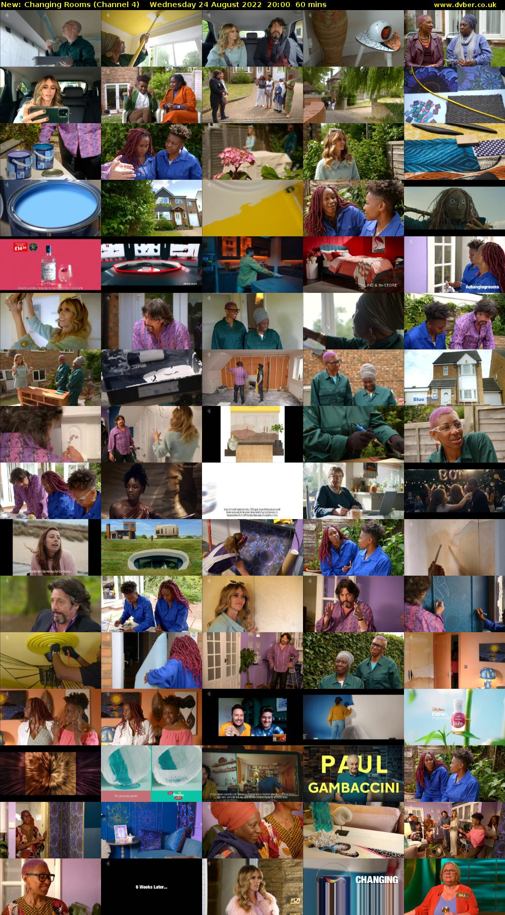 Changing Rooms (Channel 4) Wednesday 24 August 2022 20:00 - 21:00