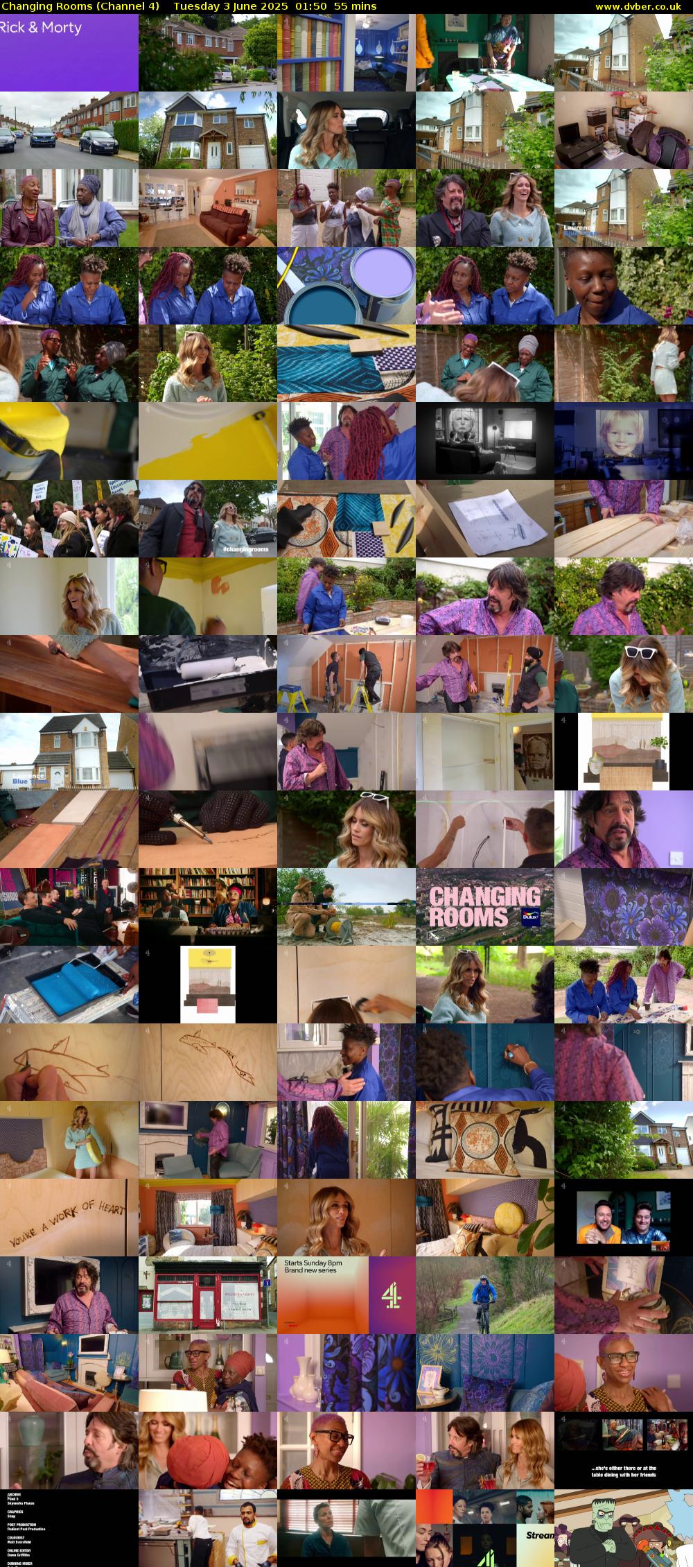 Changing Rooms (Channel 4) Tuesday 3 June 2025 01:50 - 02:45