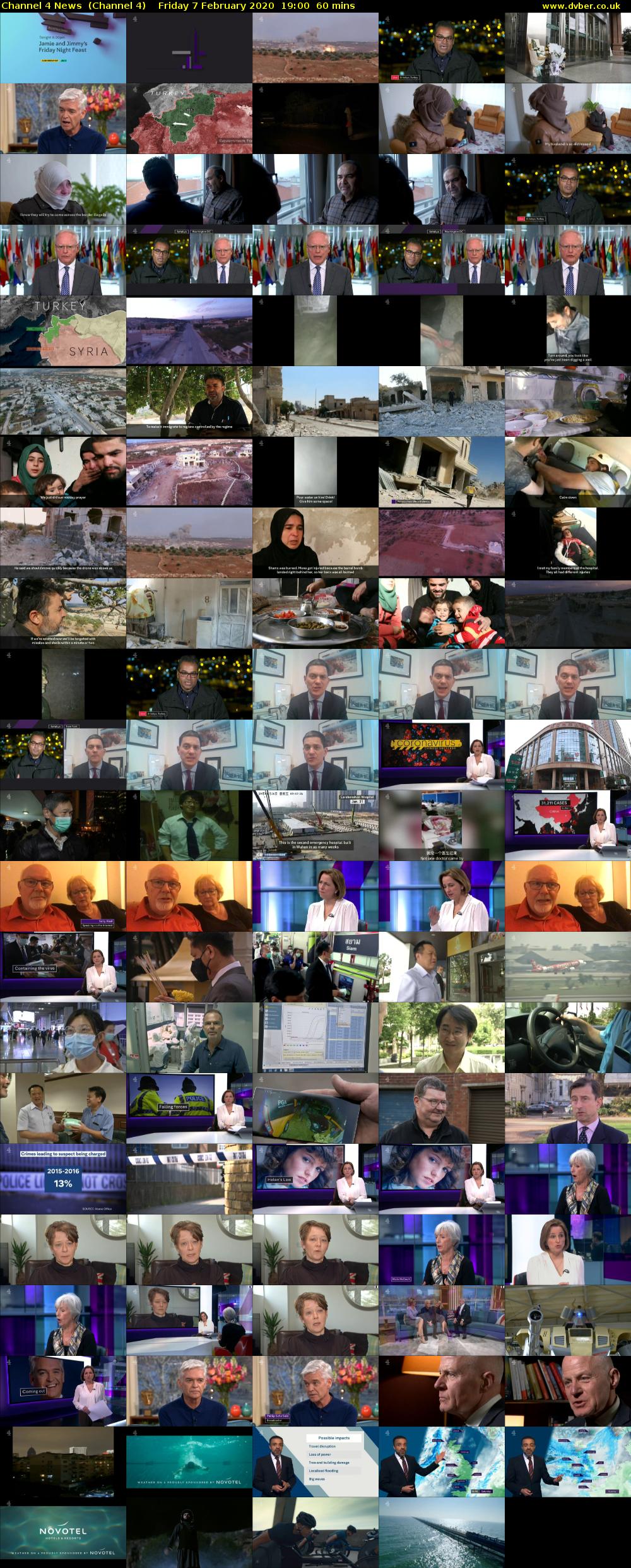 Channel 4 News  (Channel 4) Friday 7 February 2020 19:00 - 20:00