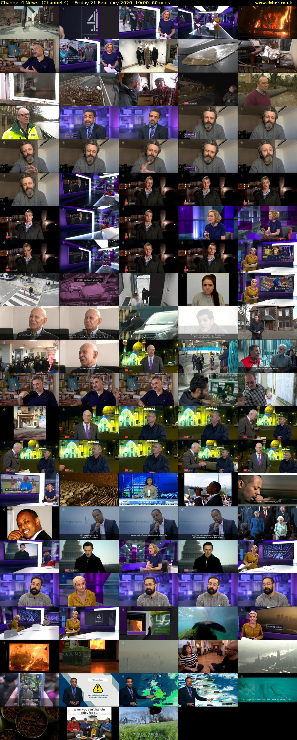 Channel 4 News  (Channel 4) Friday 21 February 2020 19:00 - 20:00