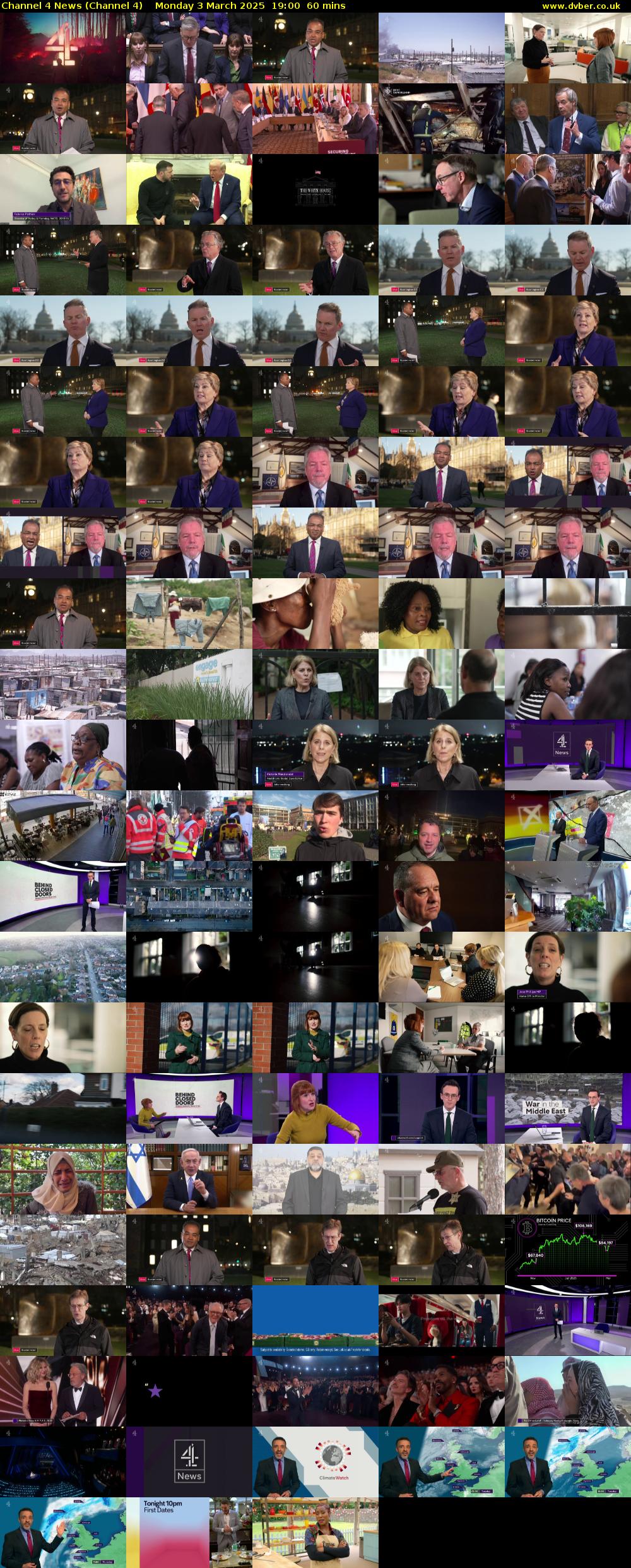 Channel 4 News (Channel 4) Monday 3 March 2025 19:00 - 20:00