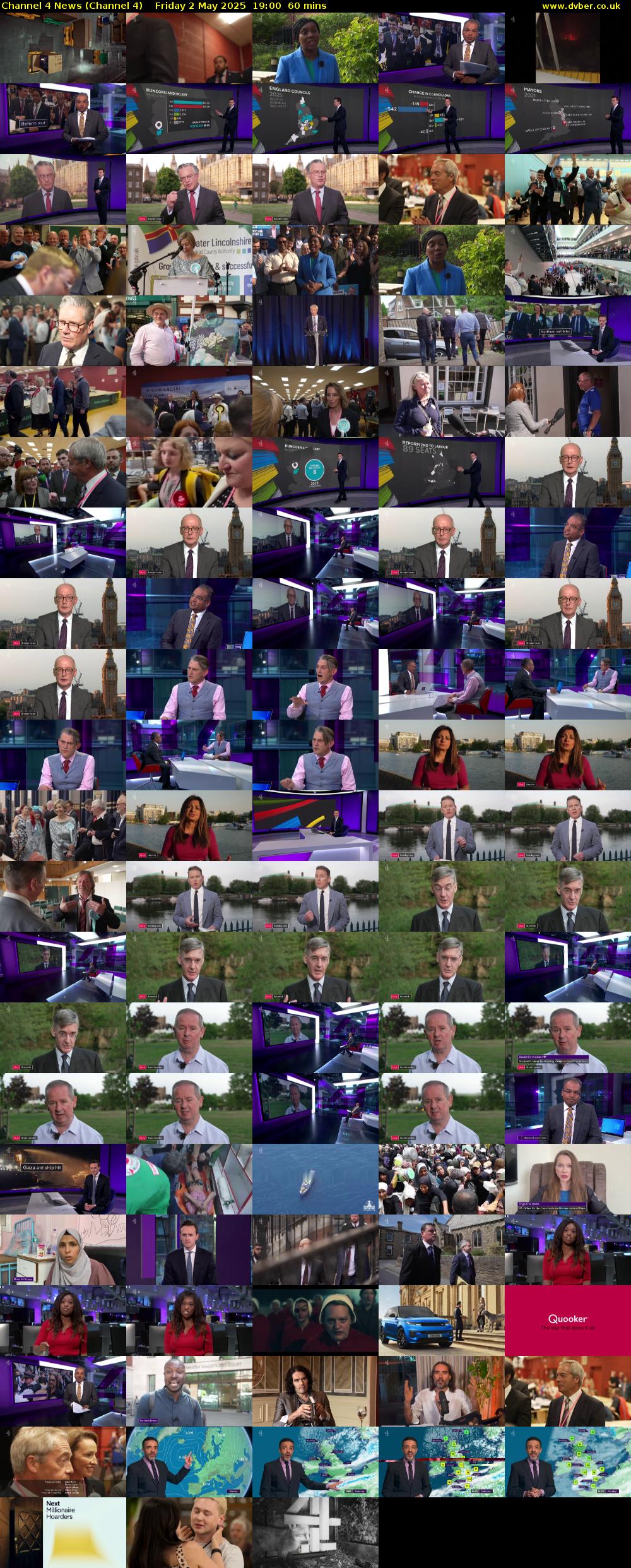 Channel 4 News (Channel 4) Friday 2 May 2025 19:00 - 20:00