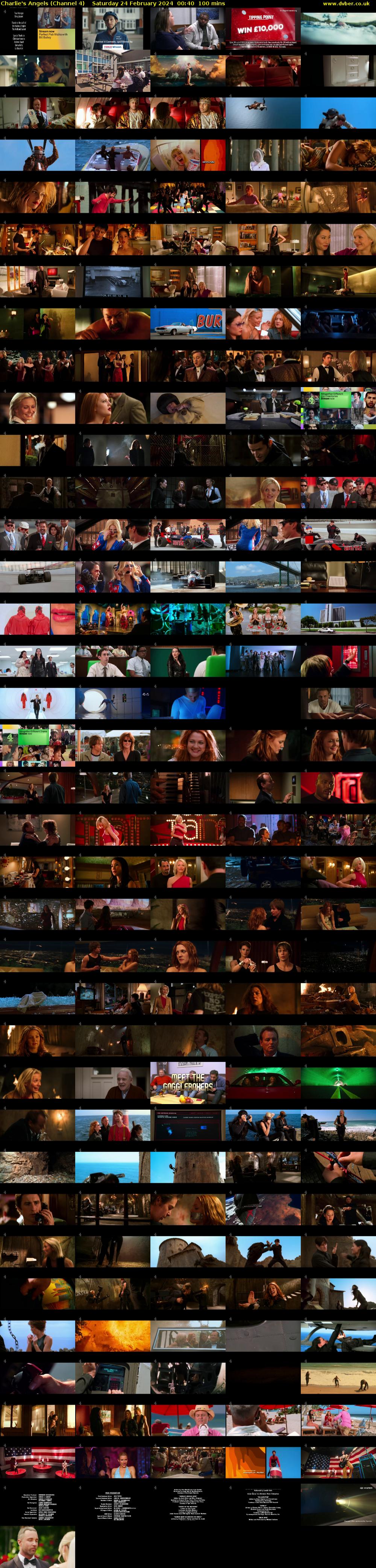 Charlie's Angels (Channel 4) Saturday 24 February 2024 00:40 - 02:20