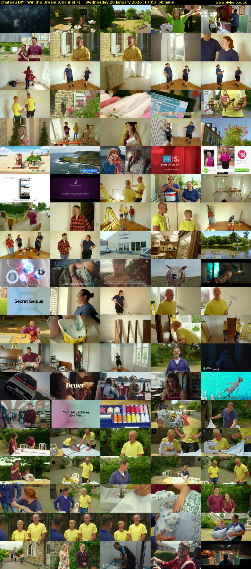 Chateau DIY: Win the Dream (Channel 4) Wednesday 28 January 2026 17:00 - 18:00