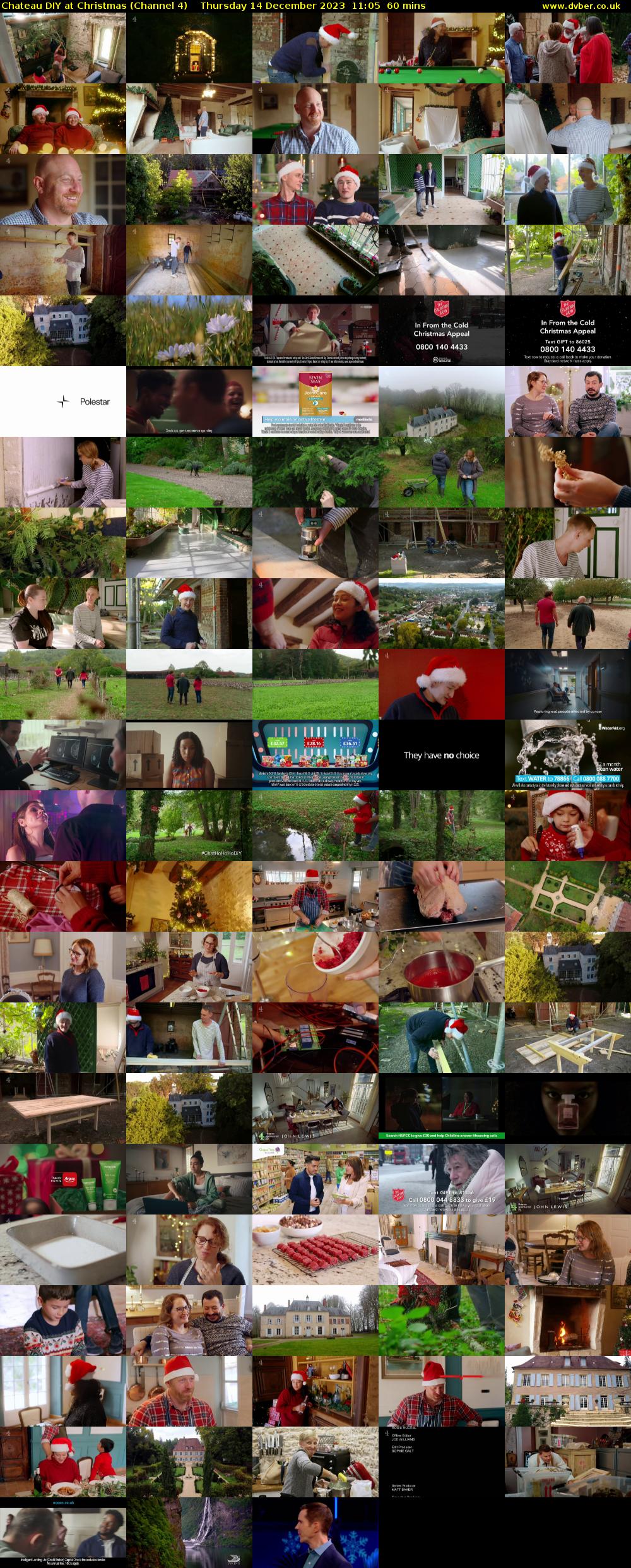 Chateau DIY at Christmas (Channel 4) Thursday 14 December 2023 11:05 - 12:05