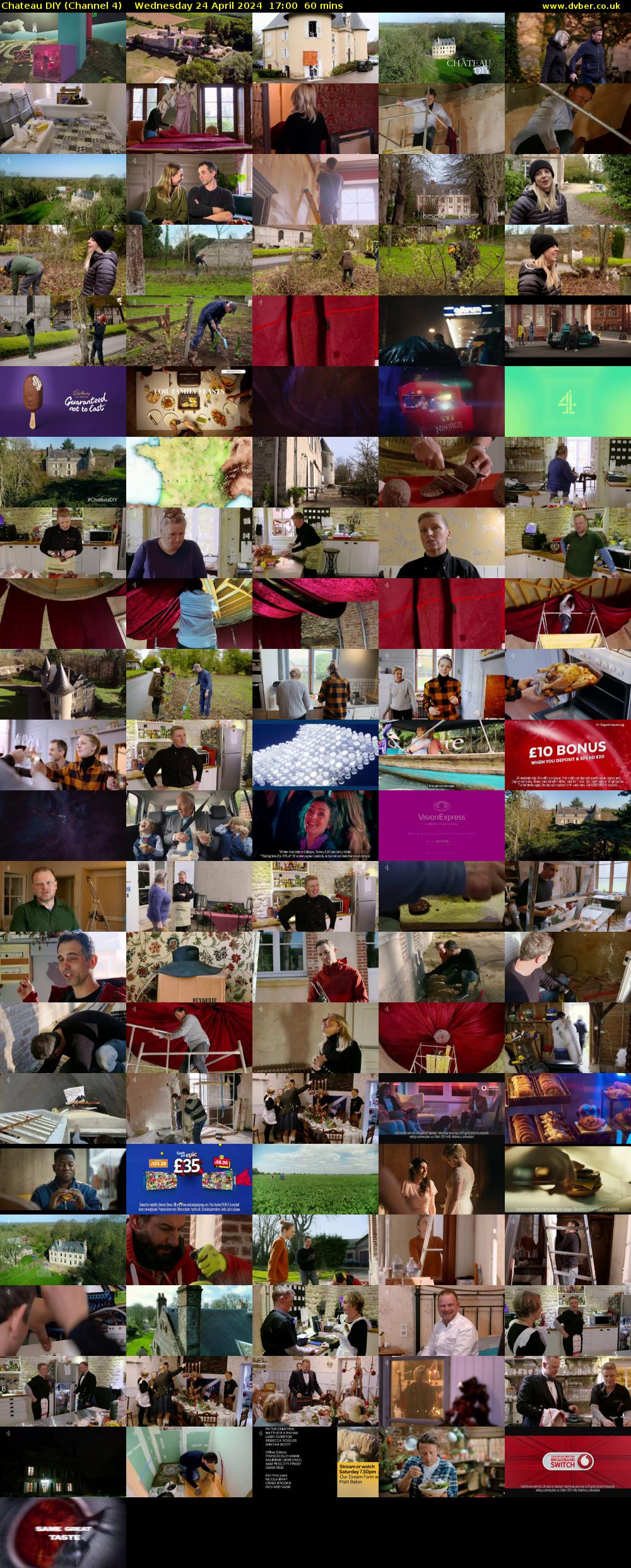 Chateau DIY (Channel 4) Wednesday 24 April 2024 17:00 - 18:00