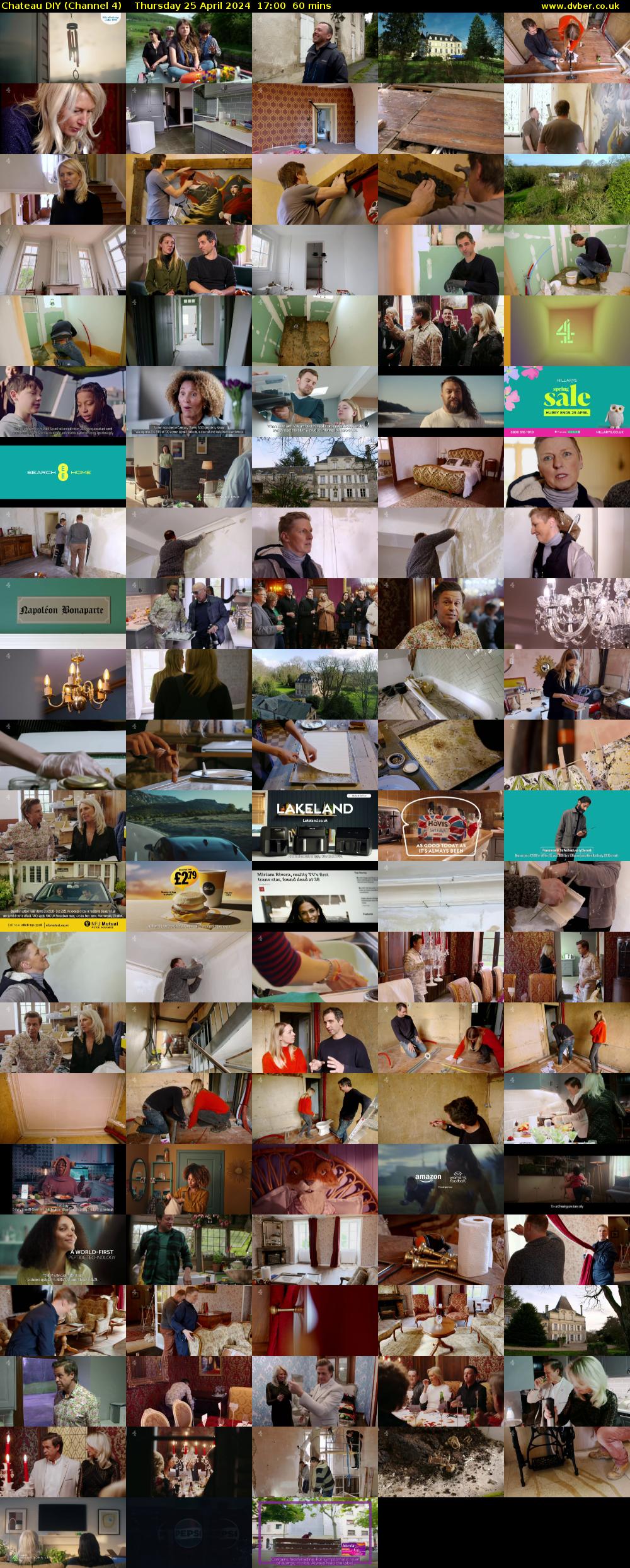 Chateau DIY (Channel 4) Thursday 25 April 2024 17:00 - 18:00