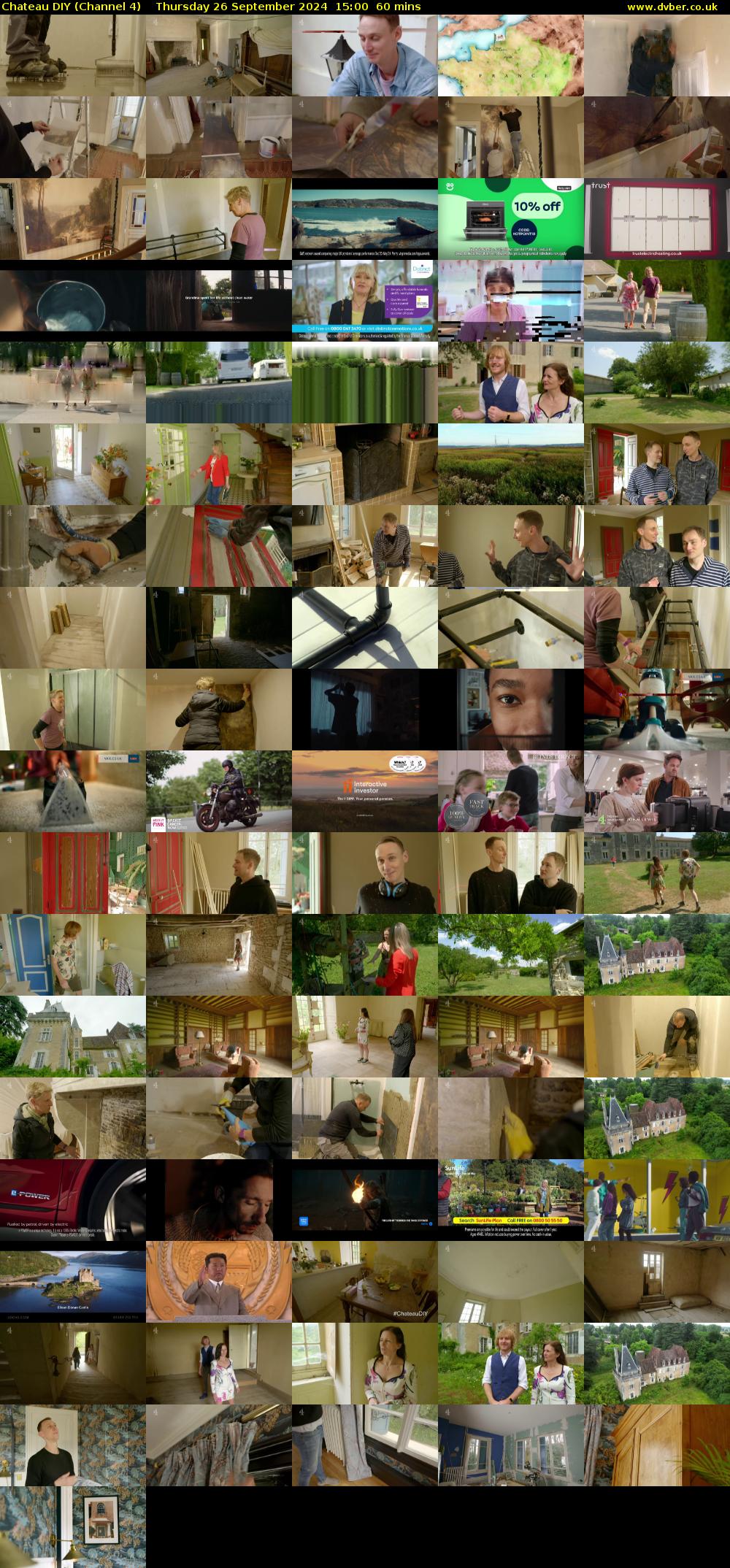 Chateau DIY (Channel 4) Thursday 26 September 2024 15:00 - 16:00