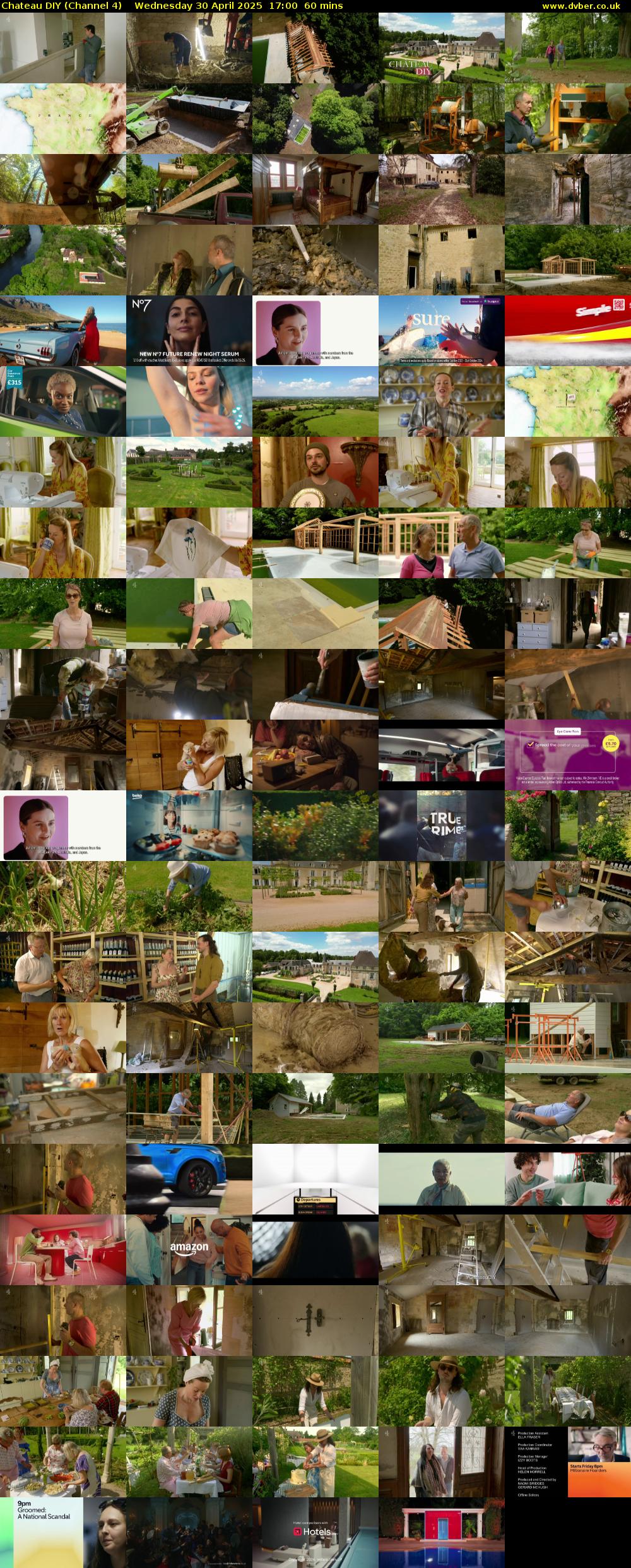 Chateau DIY (Channel 4) Wednesday 30 April 2025 17:00 - 18:00