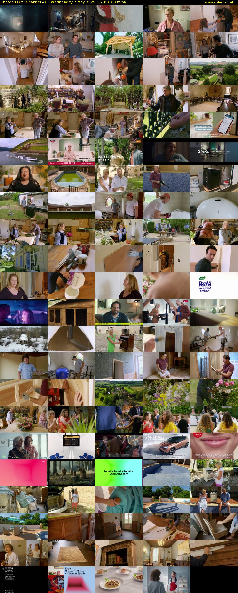 Chateau DIY (Channel 4) Wednesday 7 May 2025 17:00 - 18:00