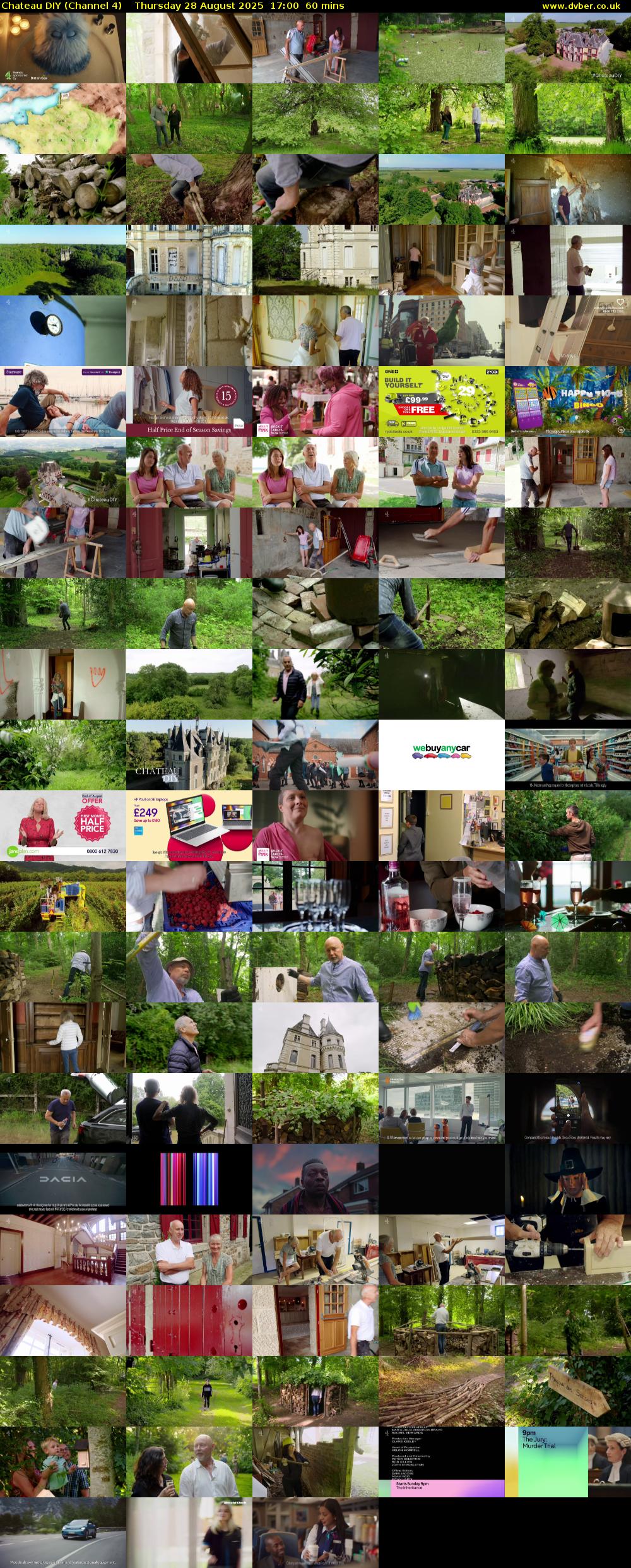 Chateau DIY (Channel 4) Thursday 28 August 2025 17:00 - 18:00