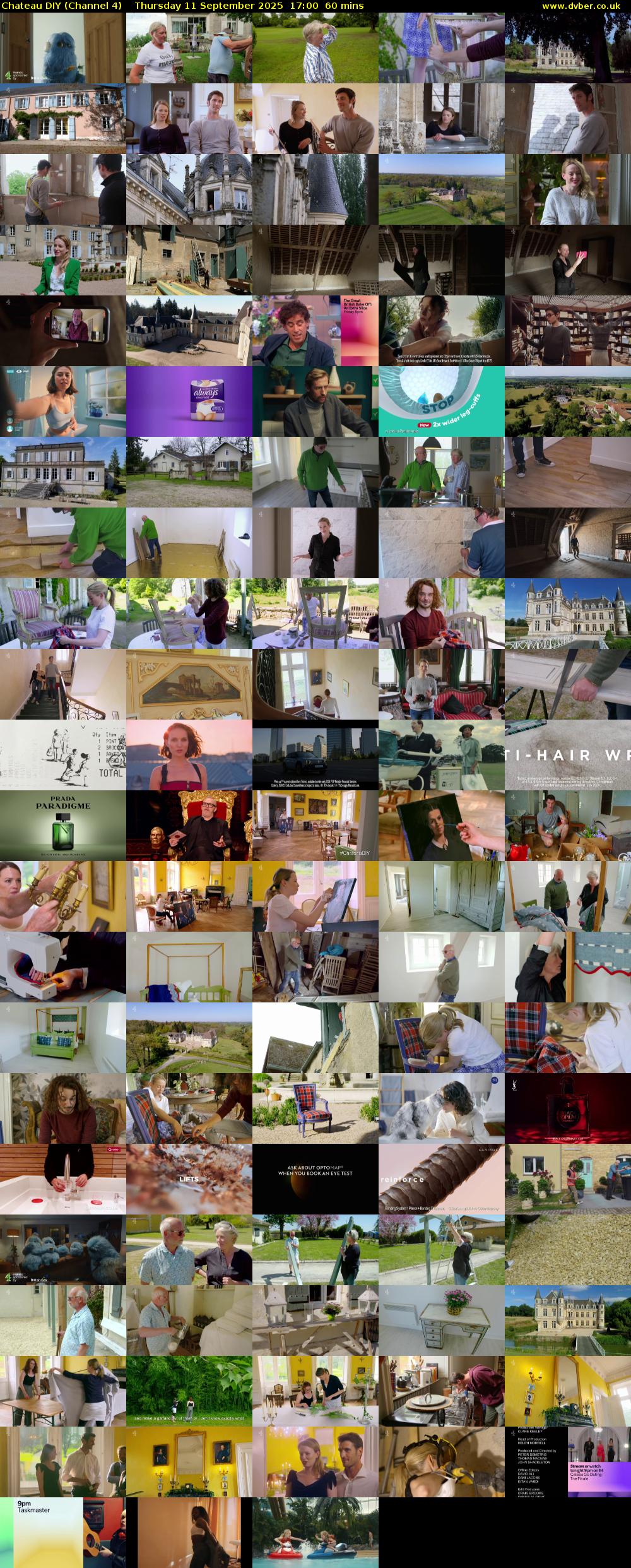 Chateau DIY (Channel 4) Thursday 11 September 2025 17:00 - 18:00