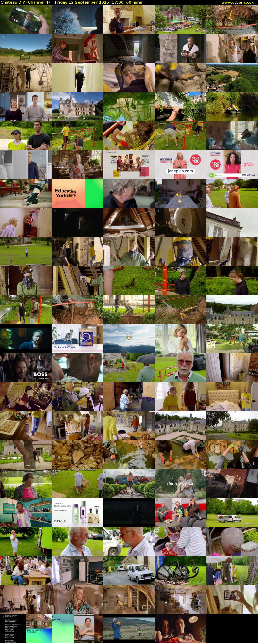Chateau DIY (Channel 4) Friday 12 September 2025 17:00 - 18:00