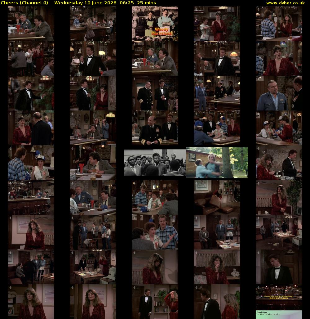 Cheers (Channel 4) Wednesday 10 June 2026 06:25 - 06:50